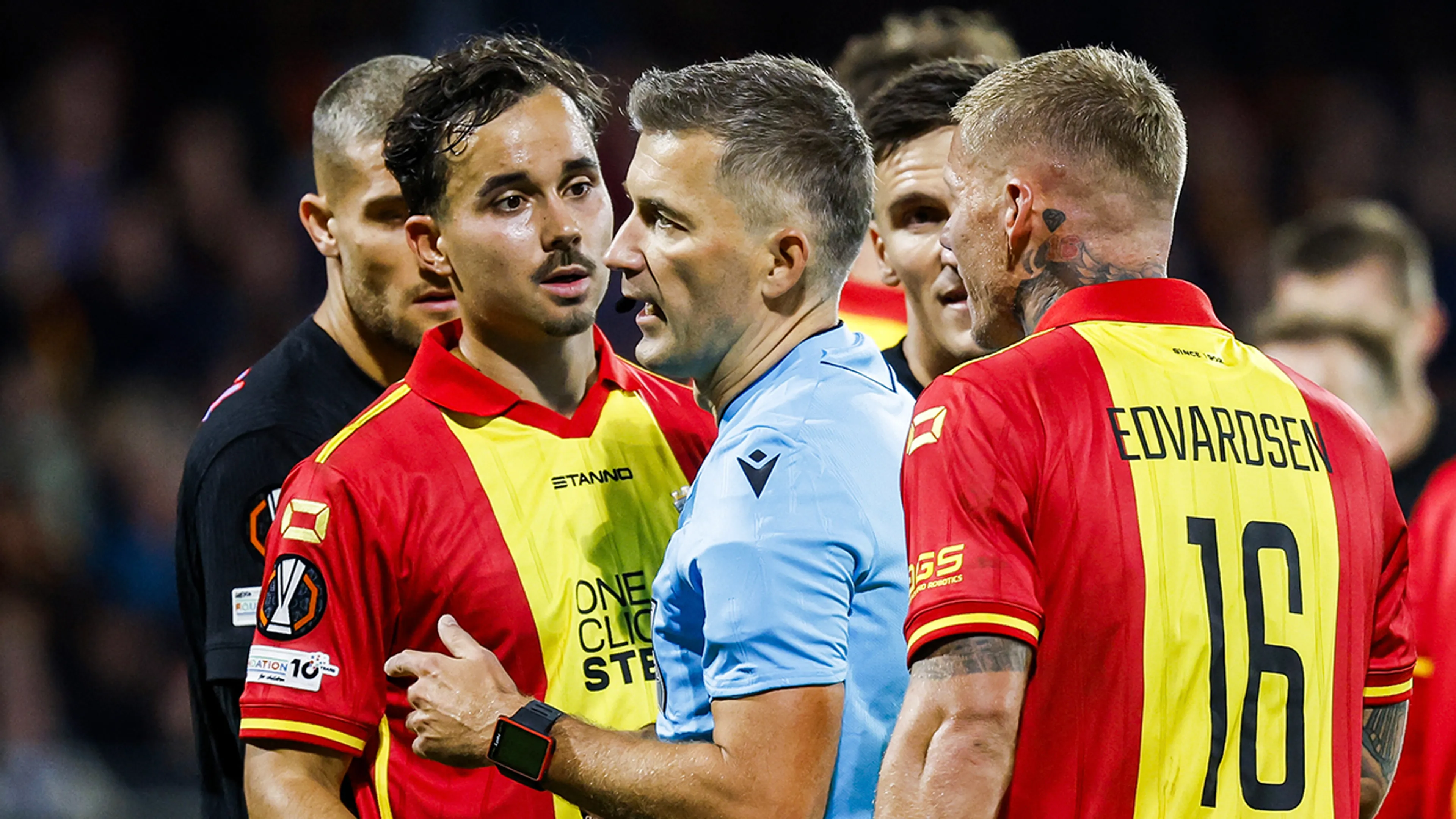 Go Ahead Eagles weet niet te winnen in eerste Europa League-duel met FCSB