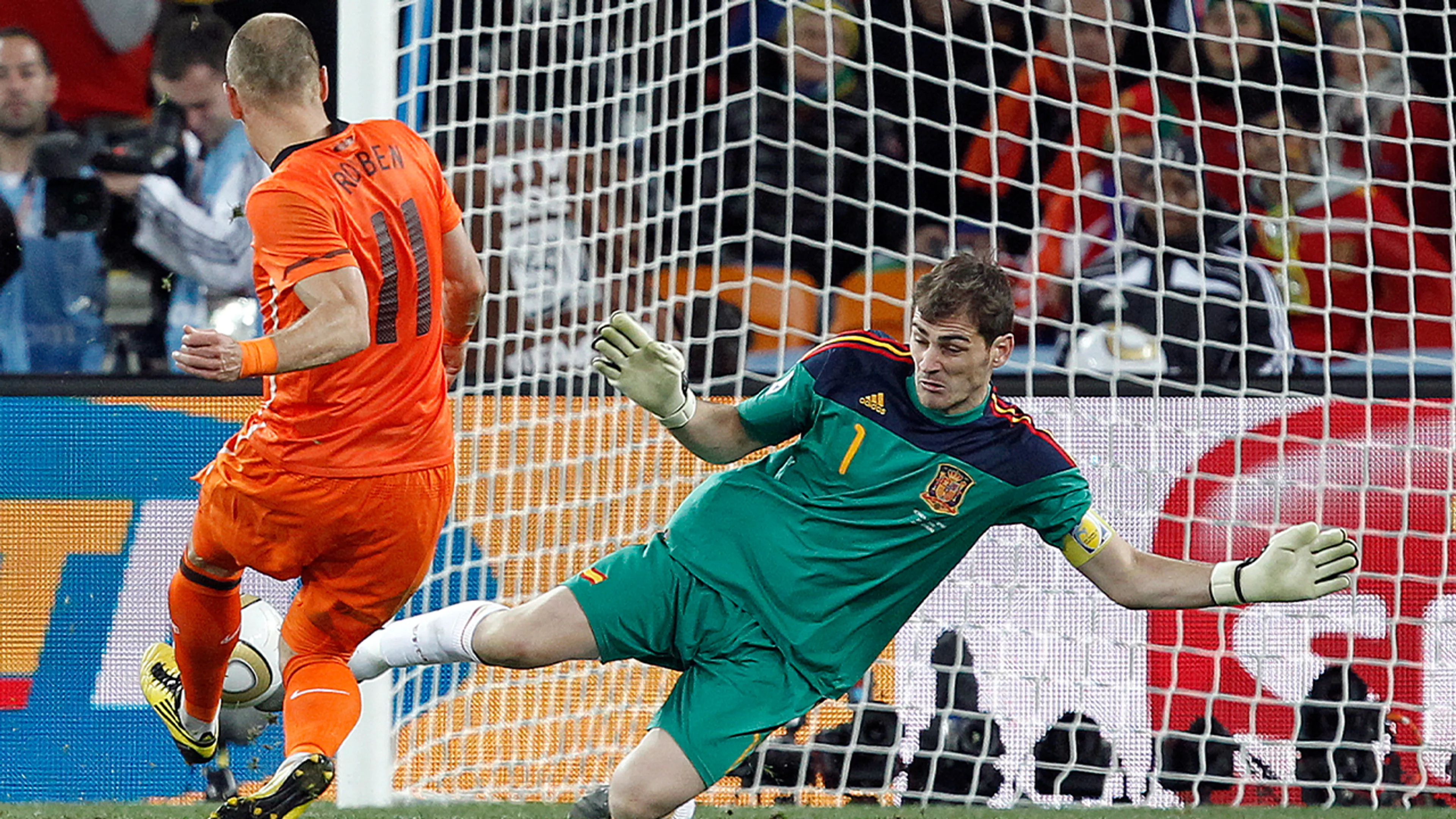 Vandaag 10 jaar geleden: Nederland verliest de WK-finale van Spanje