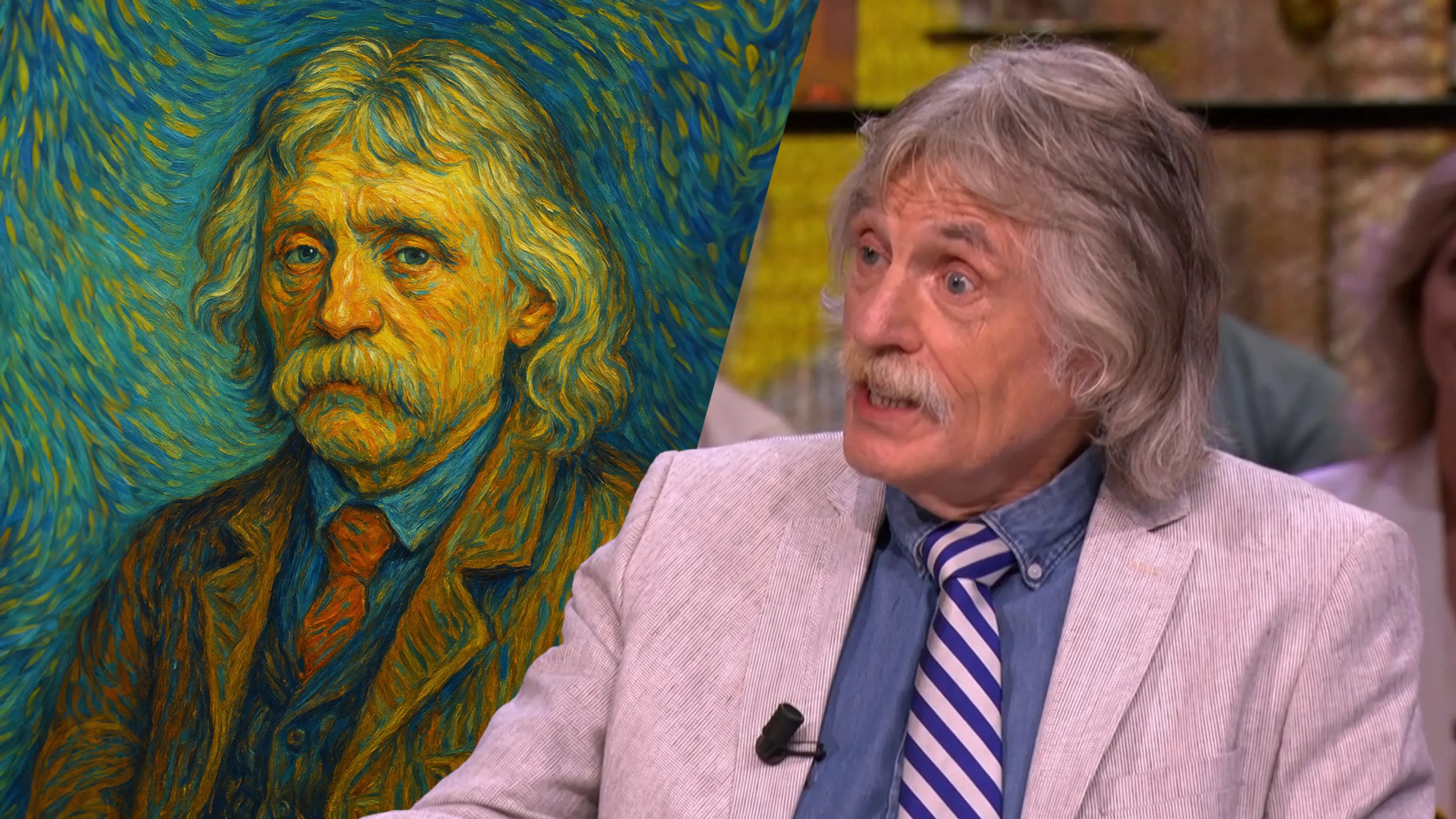 Johan Derksen concludeert na bezoek aan Van Gogh-museum: 'Een hele beperkte schilder'