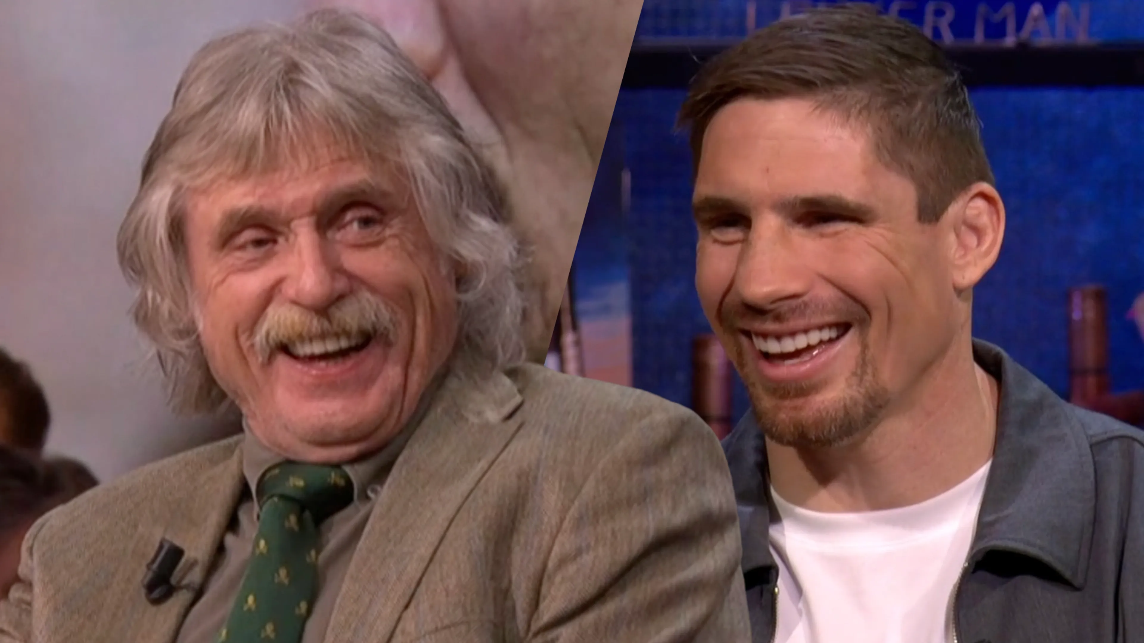 Johan Derksen vraagt Rico Verhoeven naar gevecht met Usyk: 'Had je niet beter kunnen gaan darten?'