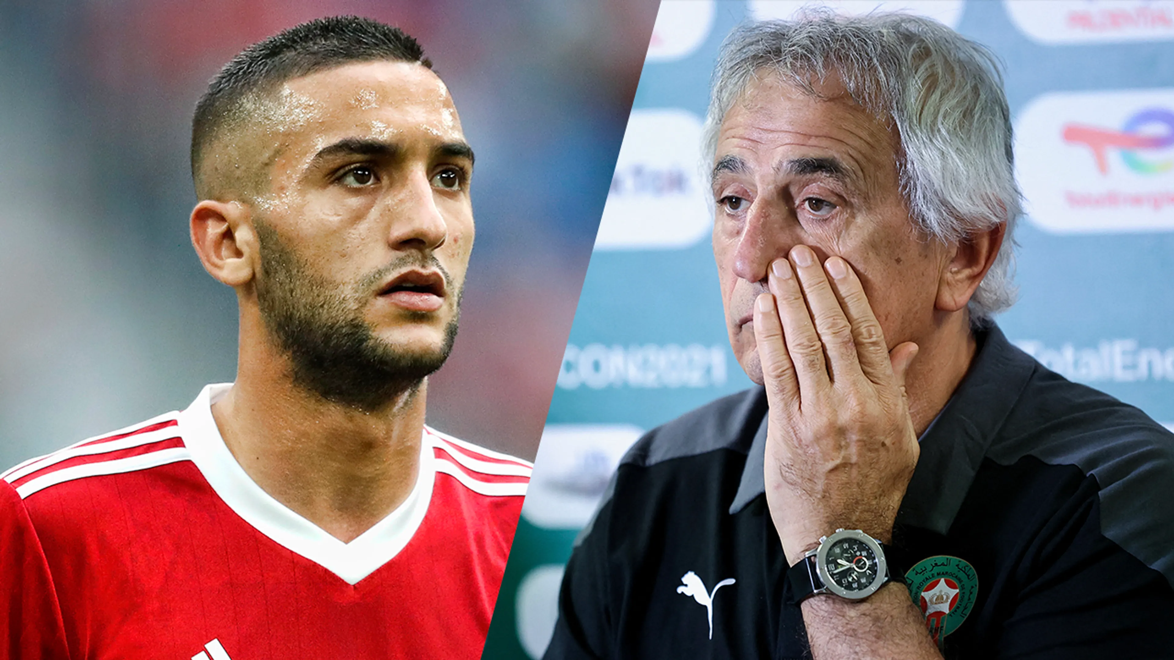 Bondscoach Marokko reageert op eventuele Ziyech-rentree na uitschakeling Afrika Cup