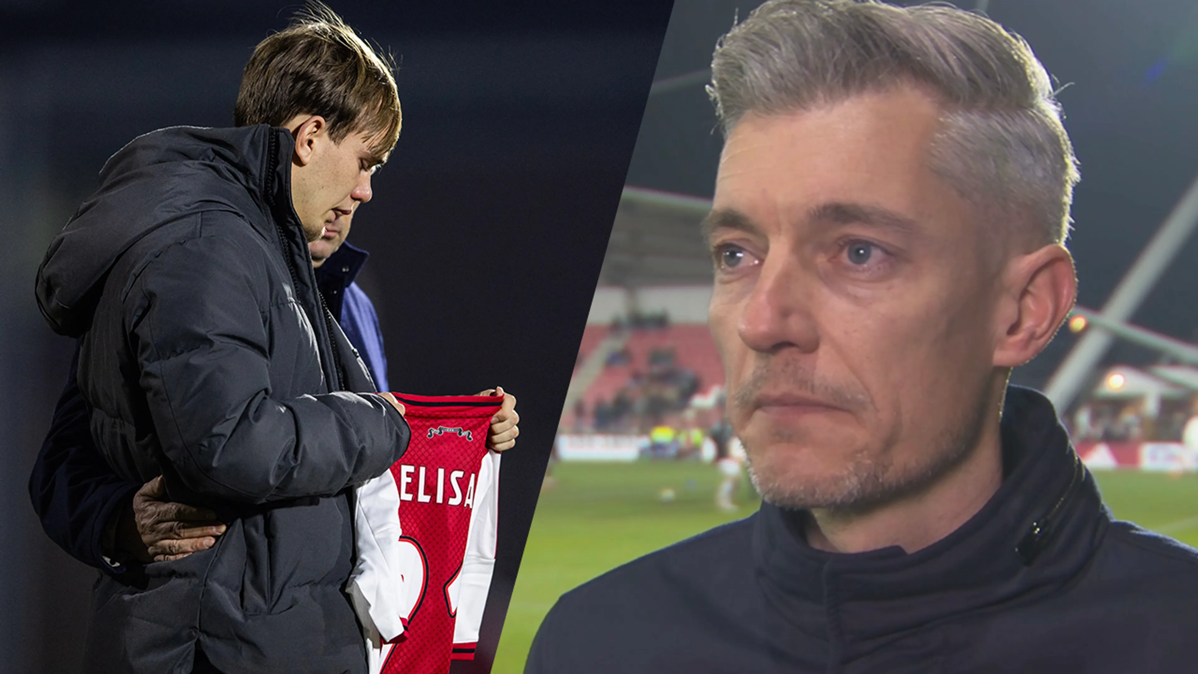 Jong Ajax-trainer in tranen door overlijden vriendin (21) speler Mark Verkuijl: 'Ik wil zó veel voor die mensen doen'