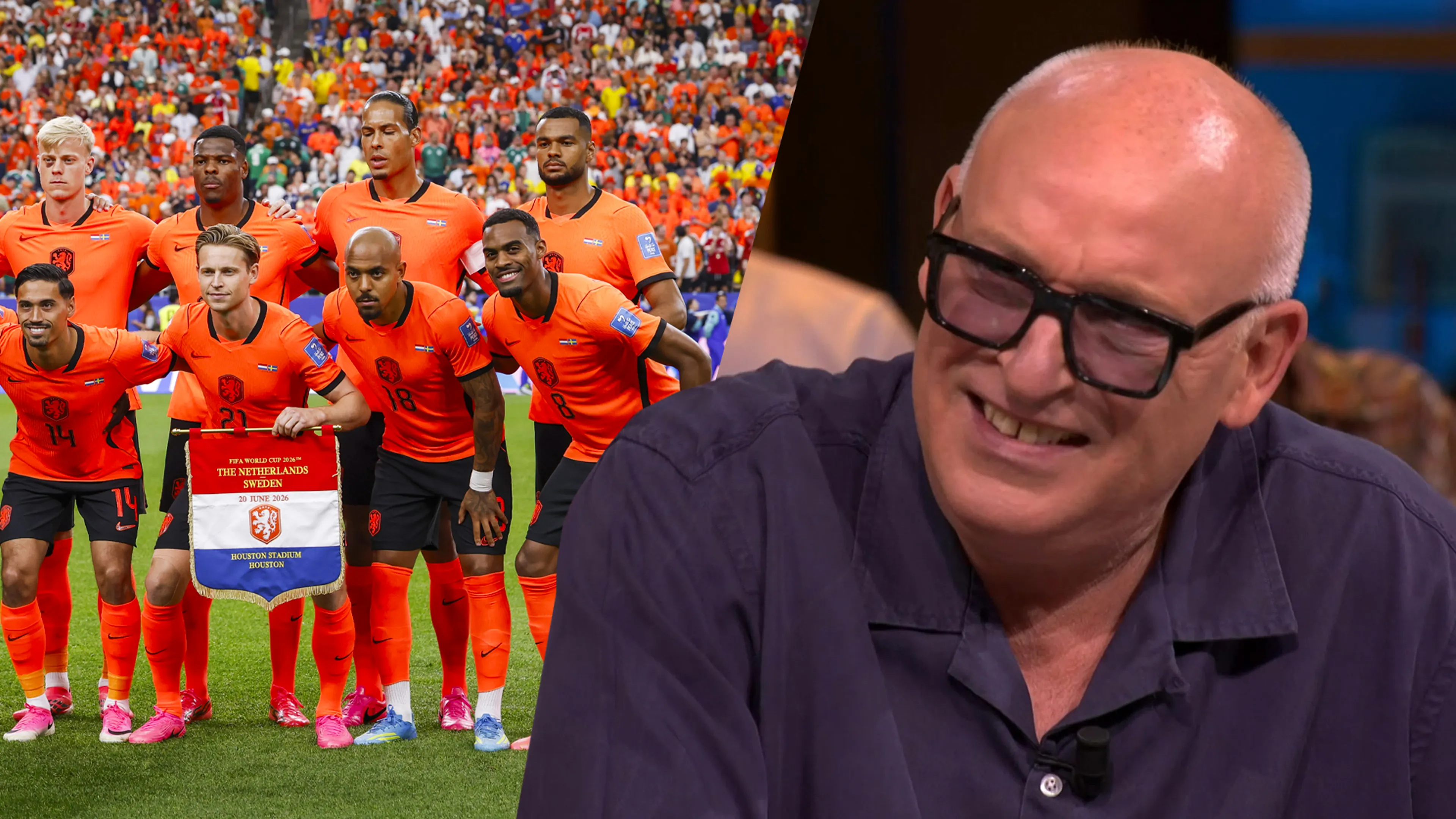 René van der Gijp heeft niet zoveel met huidige lichting van het Nederlands elftal: 'Er zit niks in'