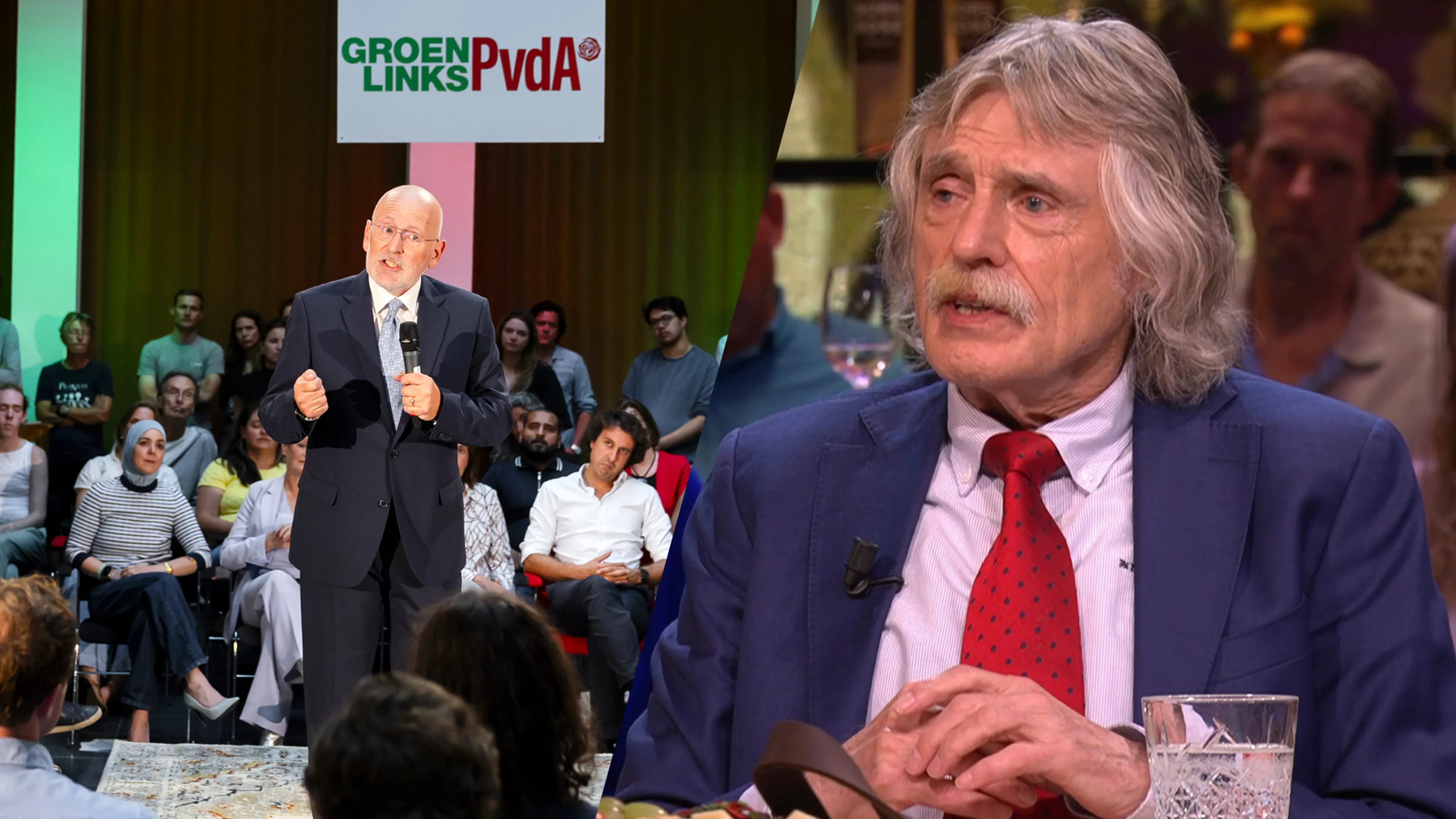 Johan Derksen fileert migratieplannen GL/PvdA: 'Dan komt er elk jaar een stad als Emmen bij!'