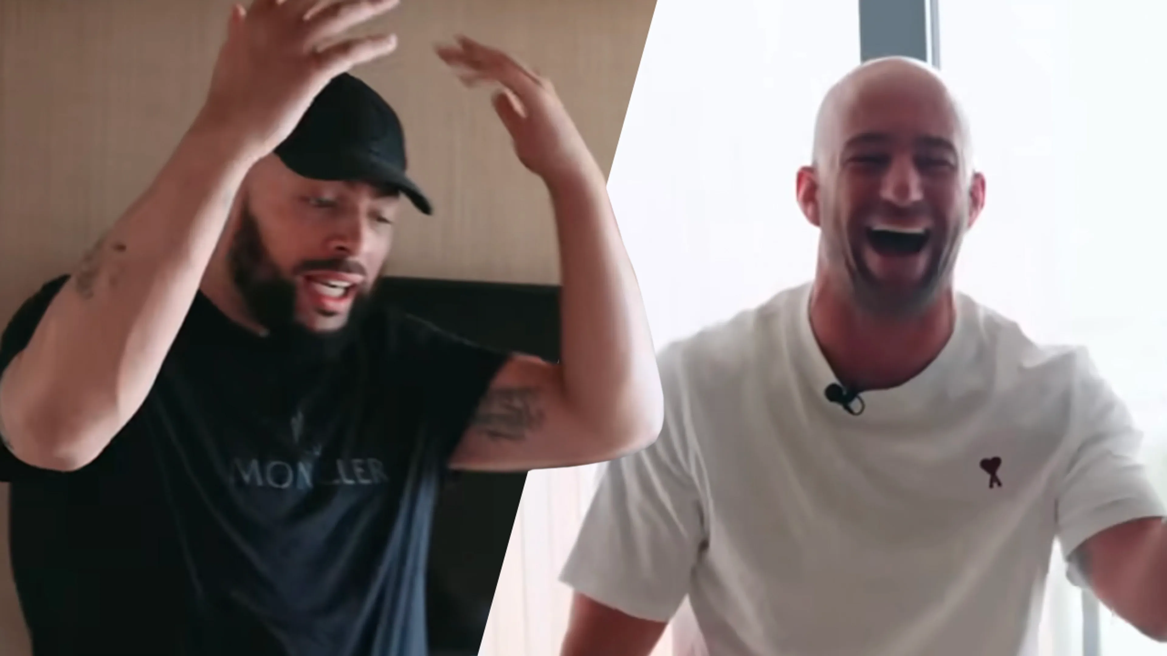 Fanatiek Feyenoord-supporter Qucee verrast met Ajax-shirt: ‘Uit mijn kamer ermee, man!’