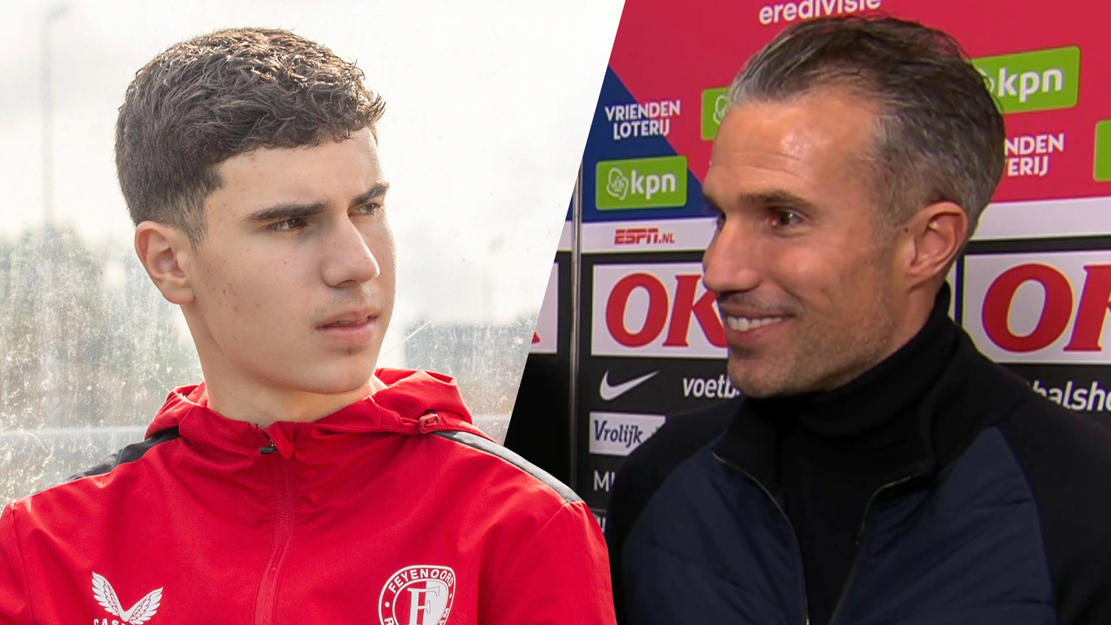 Trotse Robin van Persie over zijn zoon: ‘Hij heeft maar één droom, doorbreken bij Feyenoord’