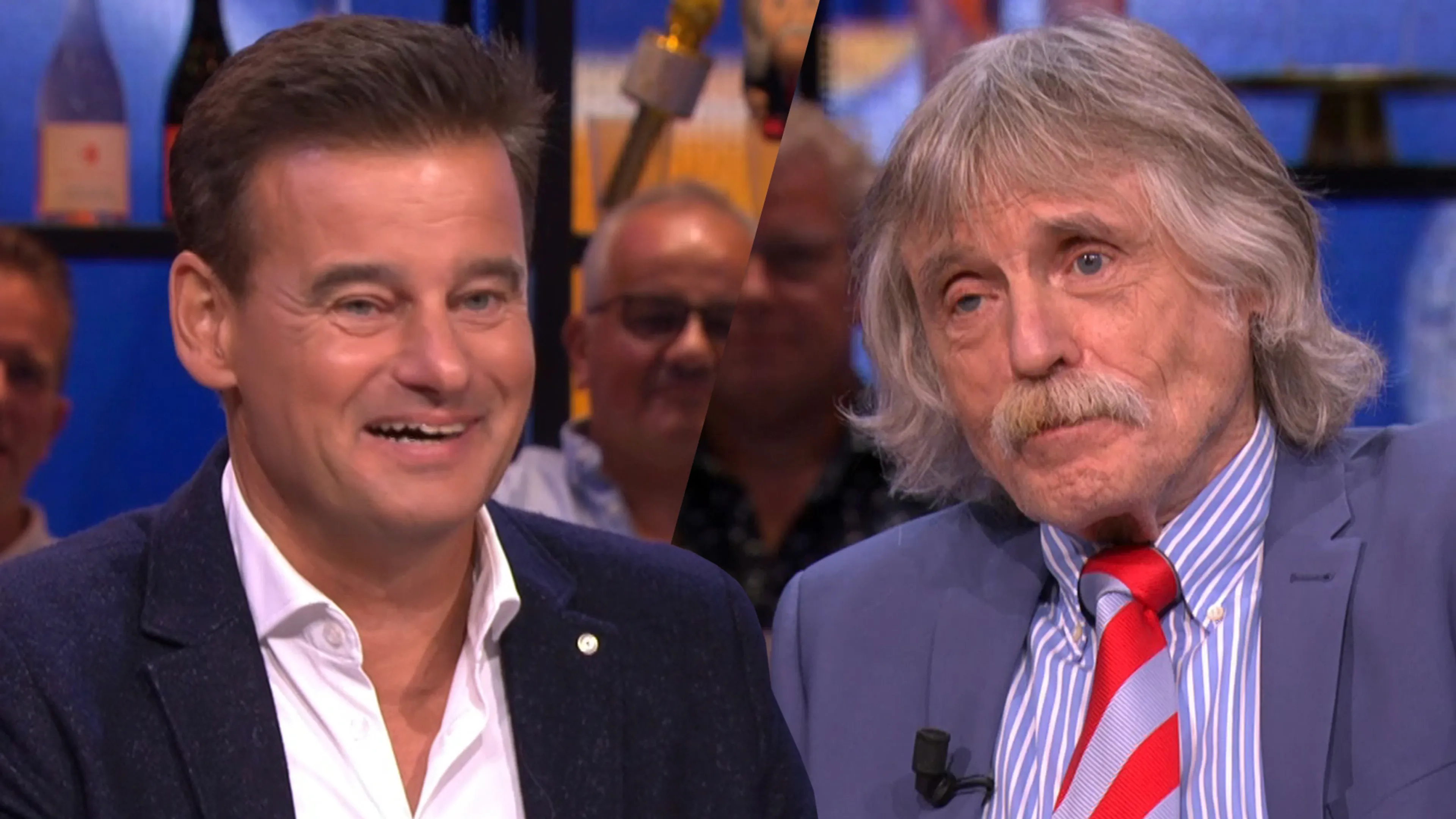 Wilfred wil Johan warm maken voor Televizier-Ring: 'Je bent bijna dood, pak die prijzen nog!'