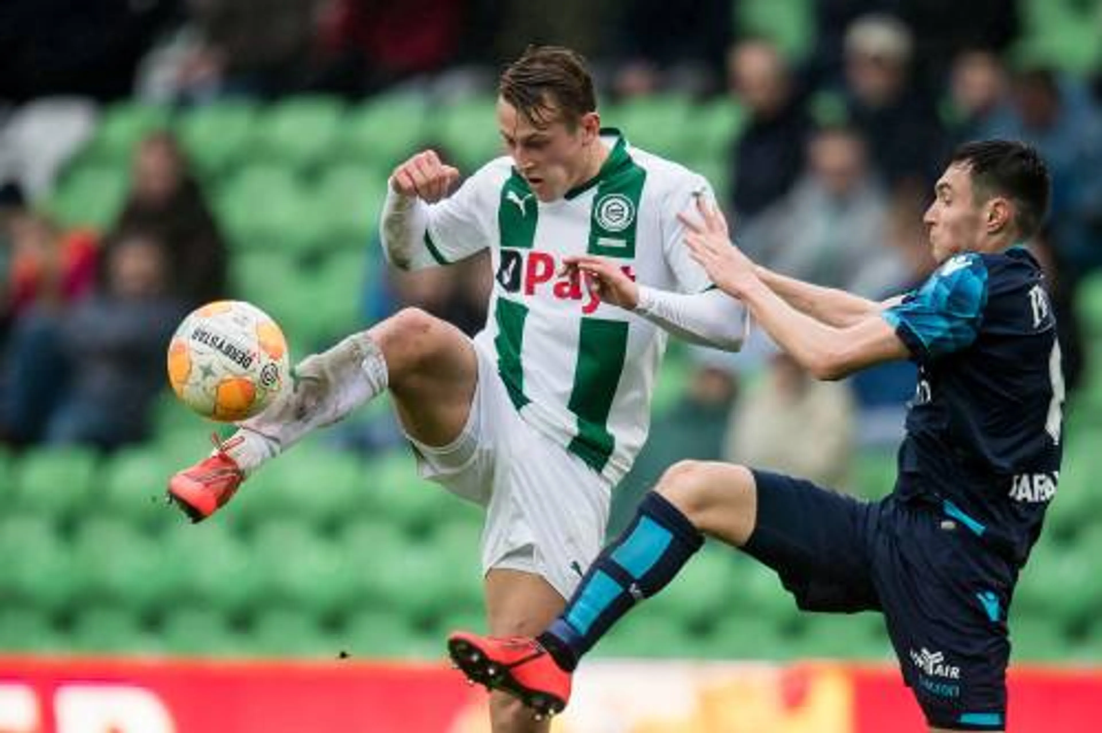 Huurspelers schieten FC Groningen naar winst