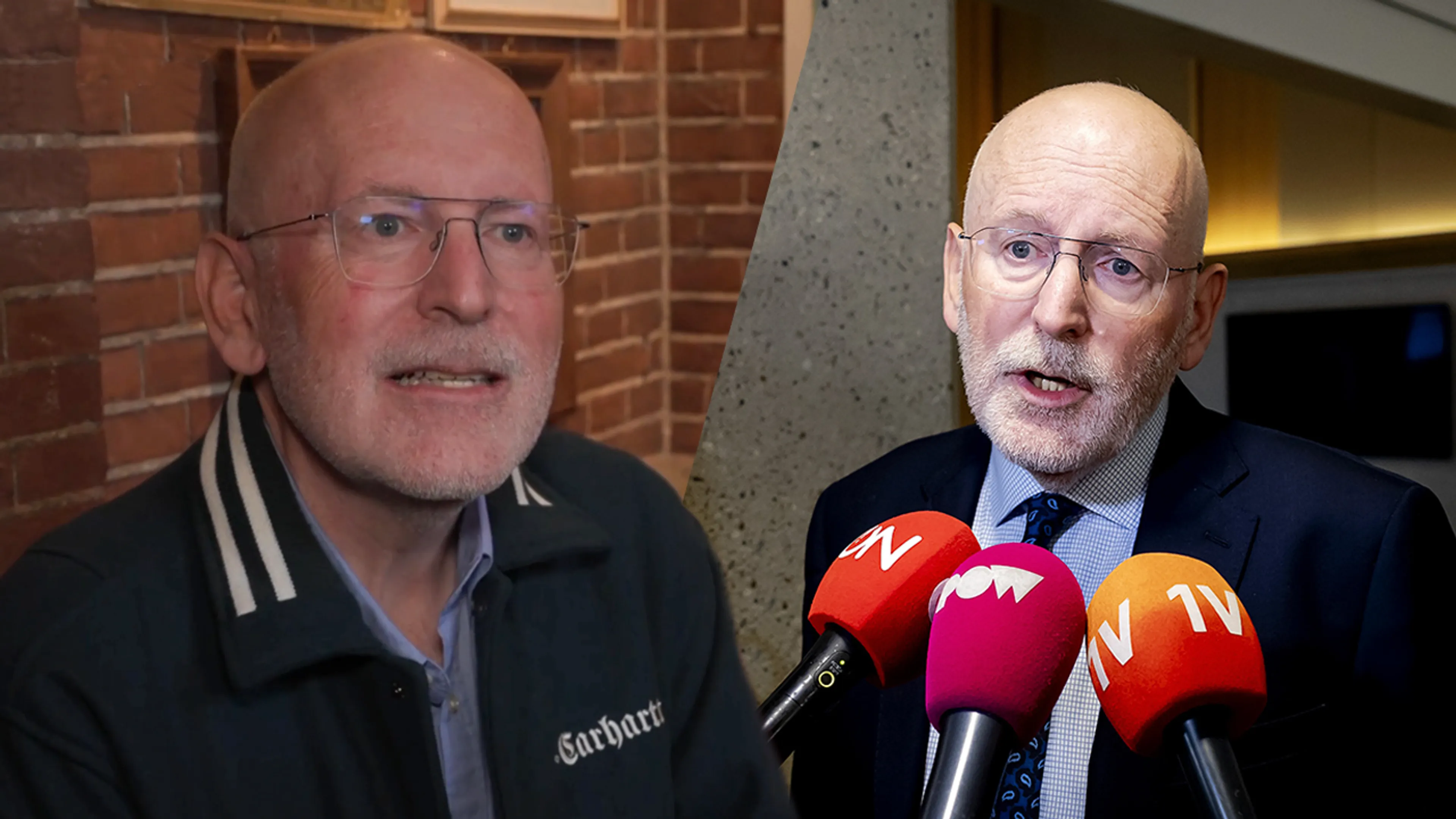 Frans Timmermans blikt terug op terrasincident in Amsterdam: 'We laten ons niet intimideren'