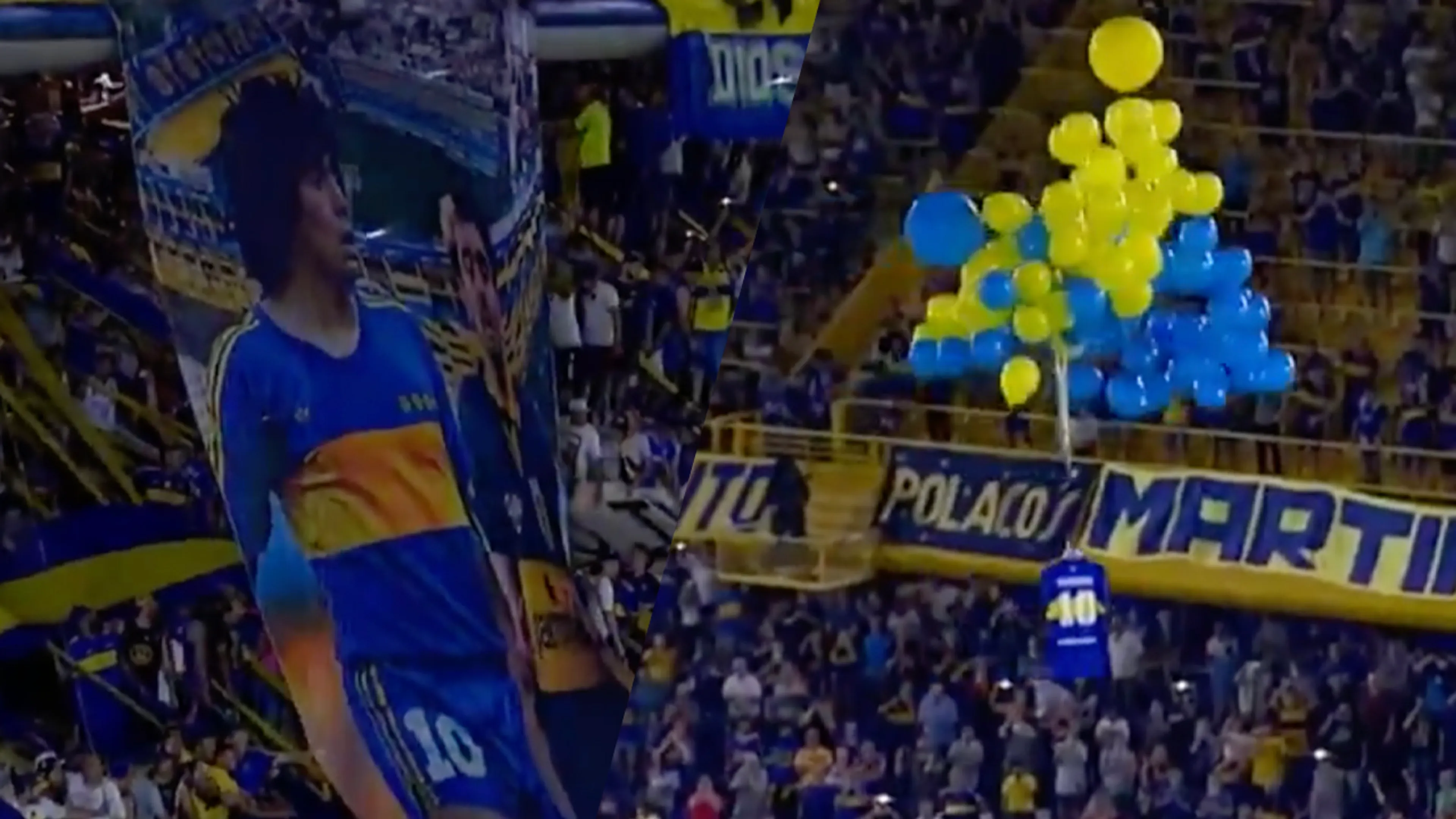 VIDEO: Boca Juniors brengt prachtig eerbetoon aan Maradona