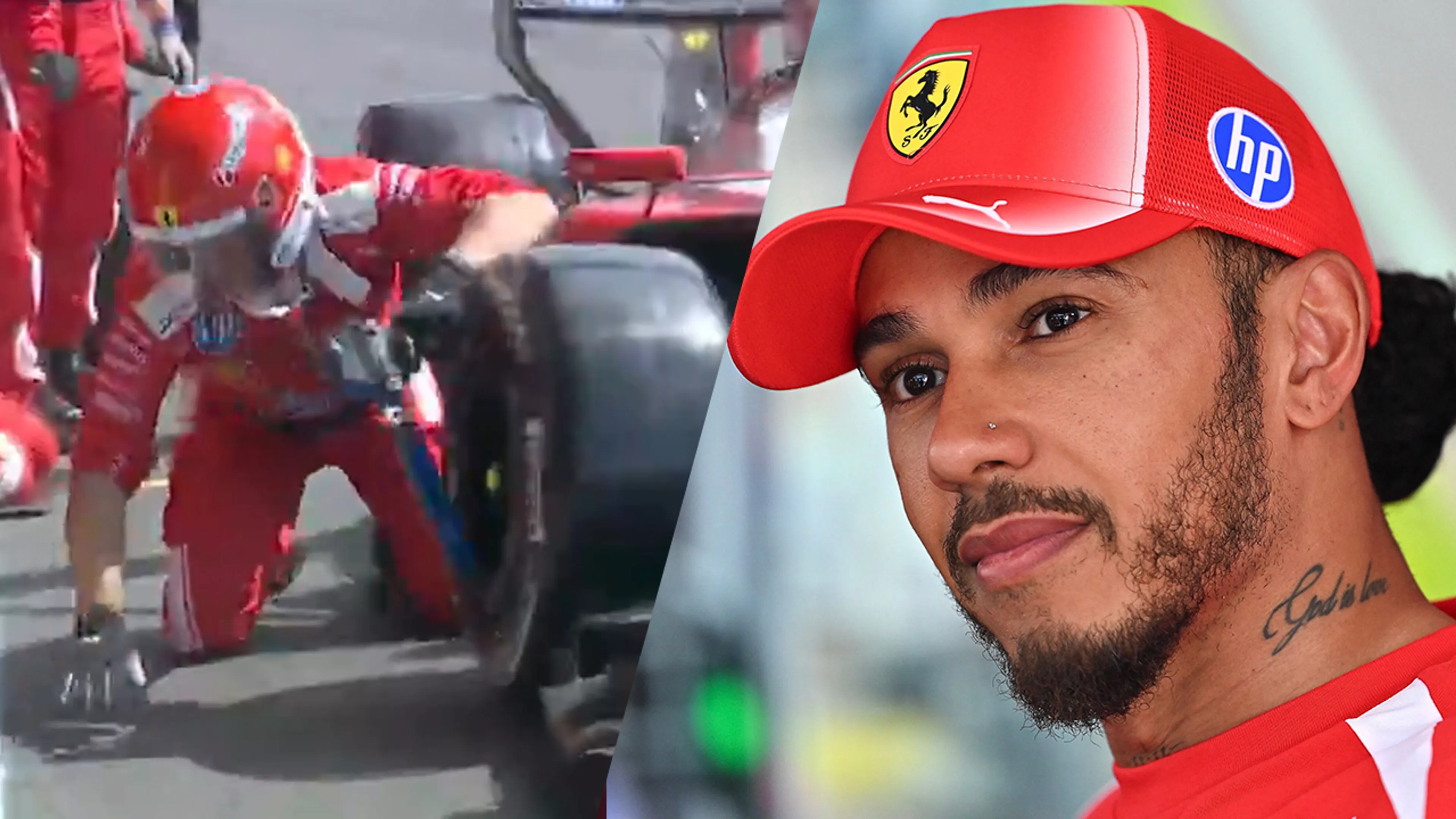 Pijnlijke beelden: Lewis Hamilton rijdt monteur omver in pitstraat en riskeert sanctie