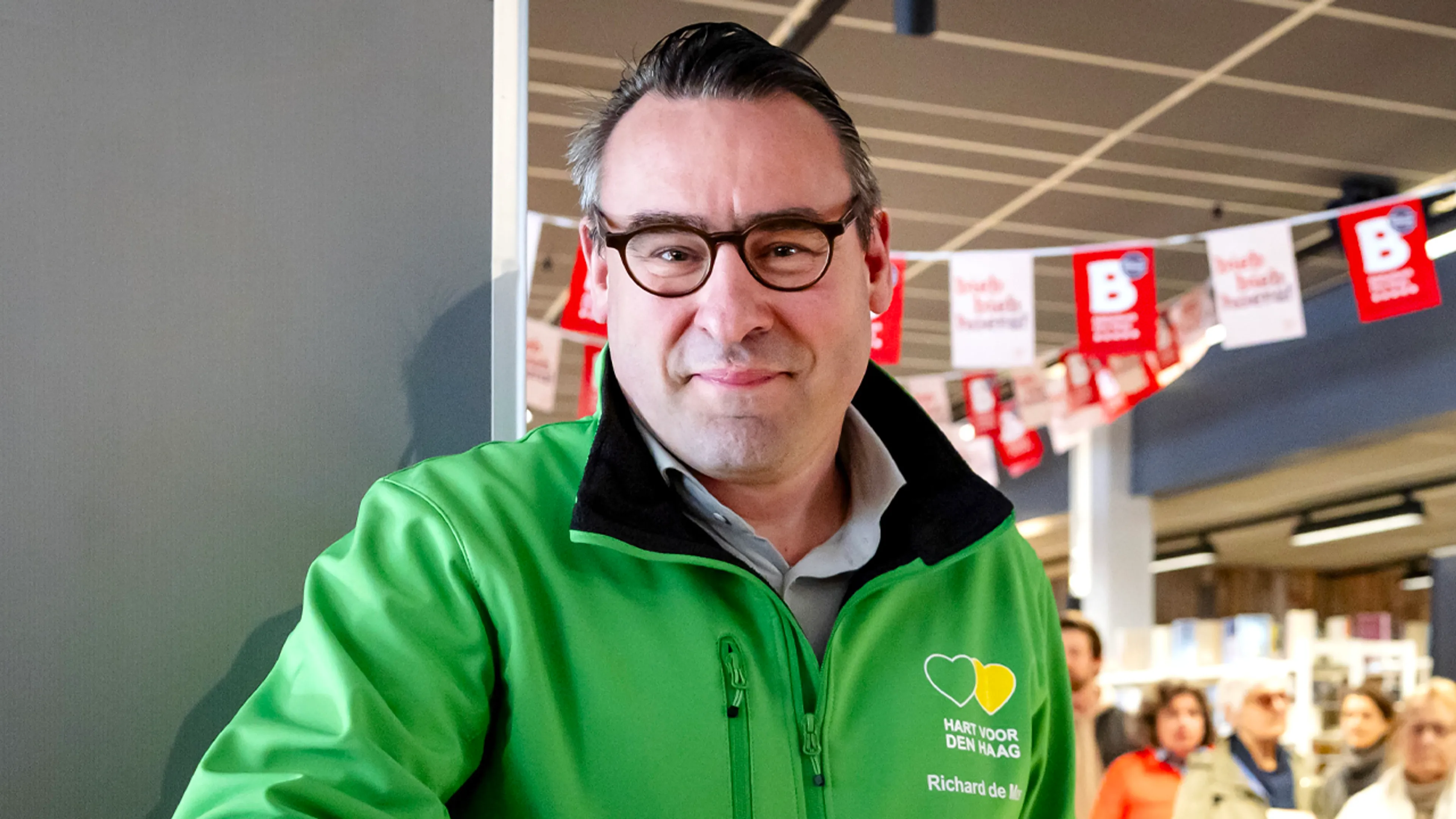 Exitpoll: partij Richard de Mos grootste in Den Haag met 17 zetels