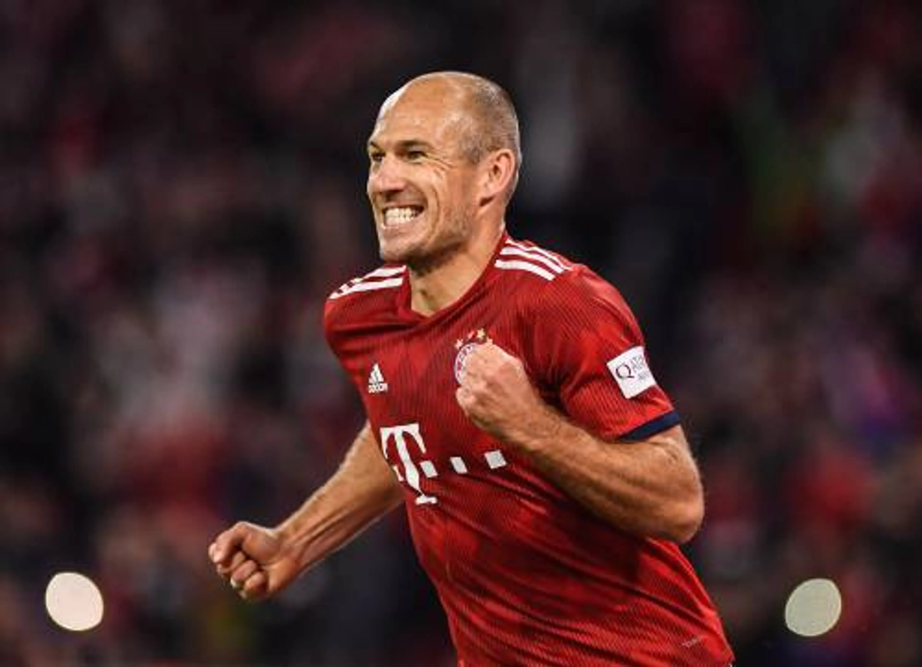 Bayern met Robben in Athene