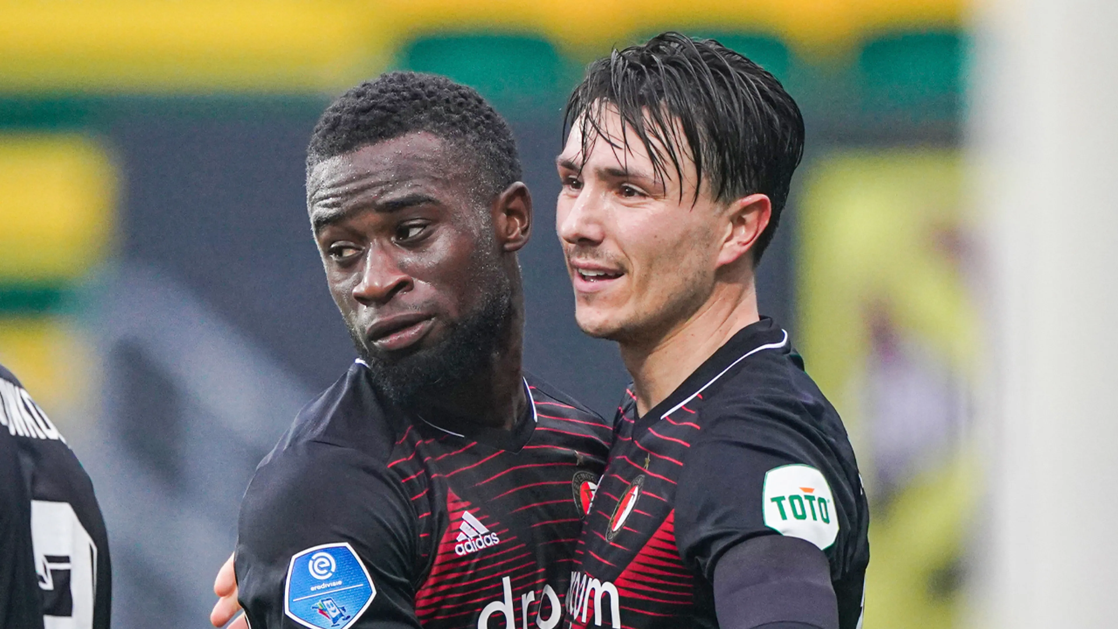Feyenoord met Berghuis, Linssen en Geertruida