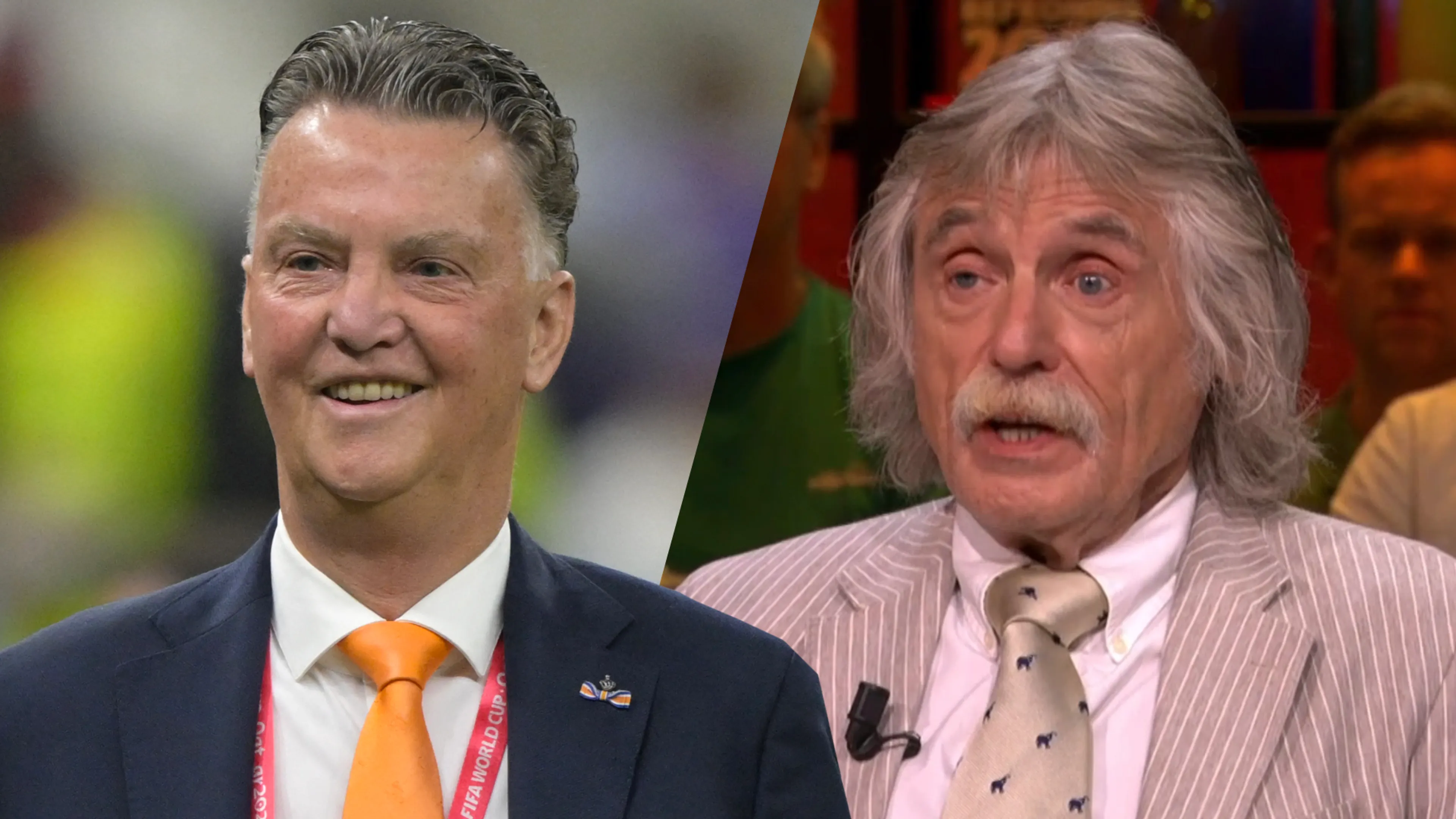 Louis van Gaal genoemd als nieuwe bondscoach Oranje; Johan Derksen reageert
