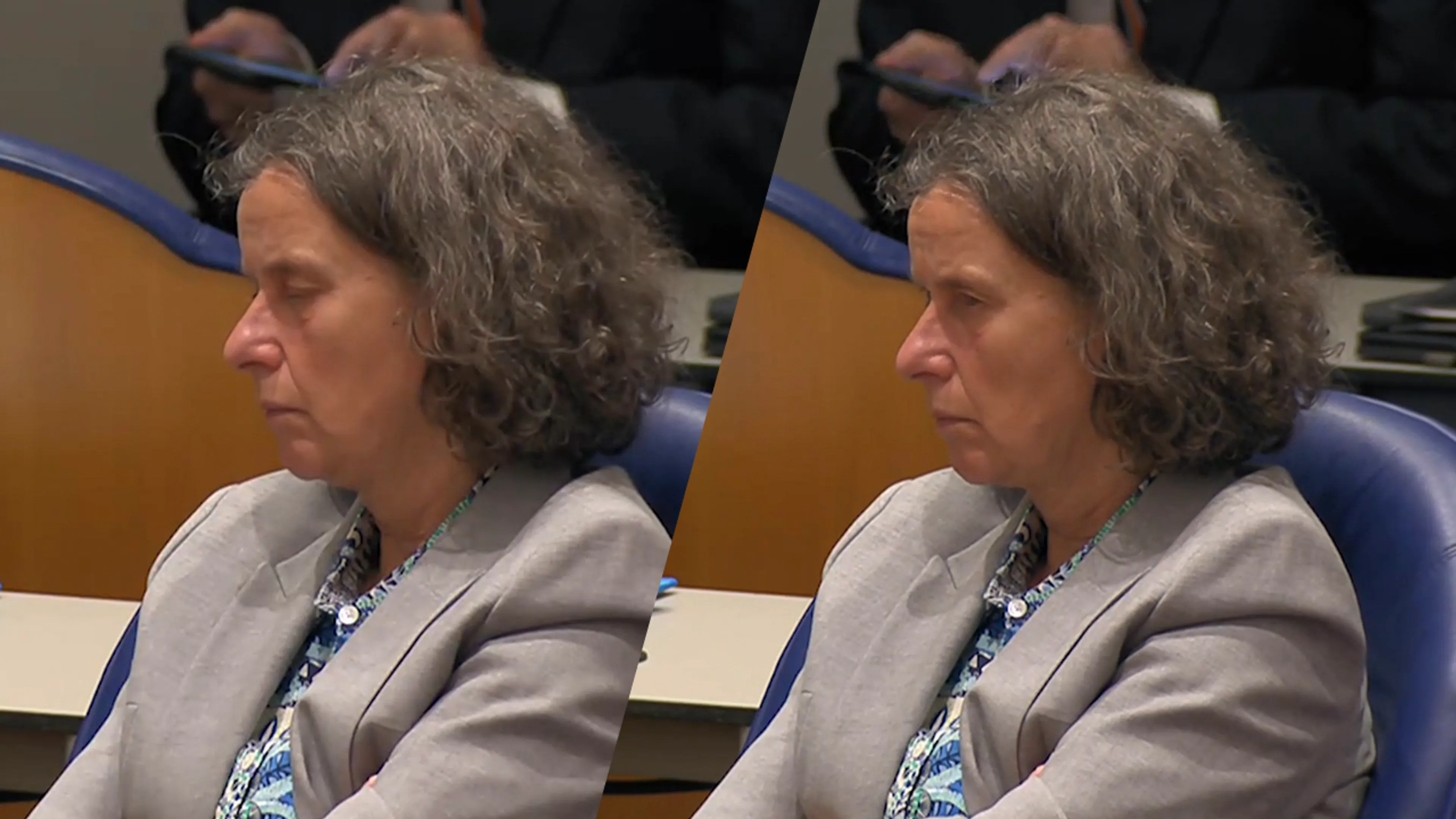 Video: PVV-minister Marjolein Faber lijkt in slaap te vallen tijdens debat