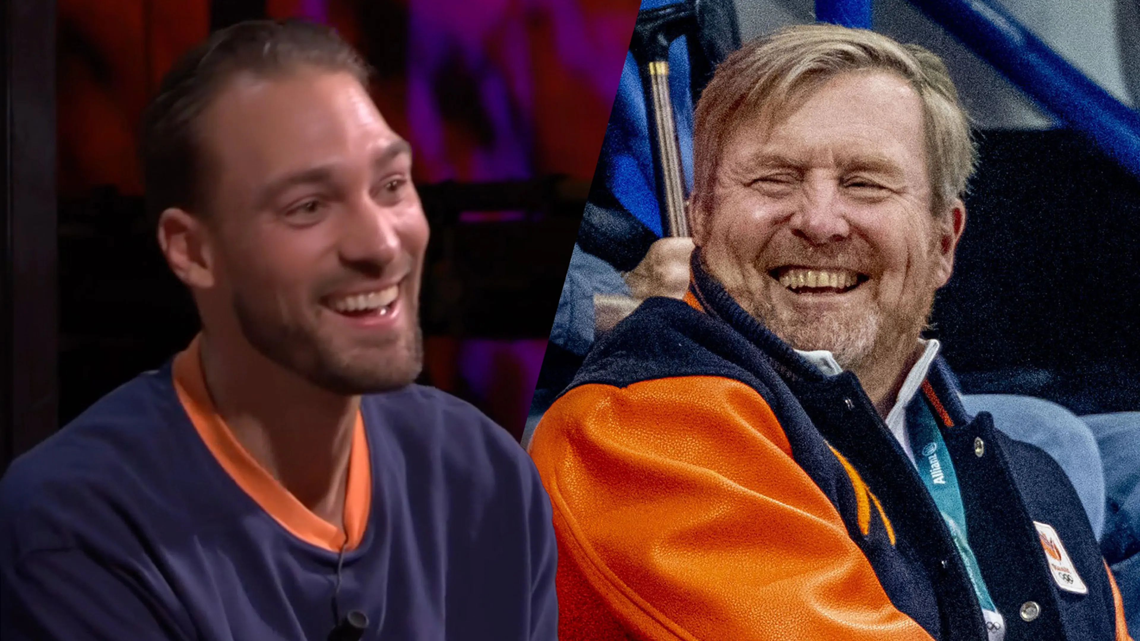 Kjeld Nuis op de hak genomen door Koning Willem-Alexander na uitspraak in Vandaag Inside