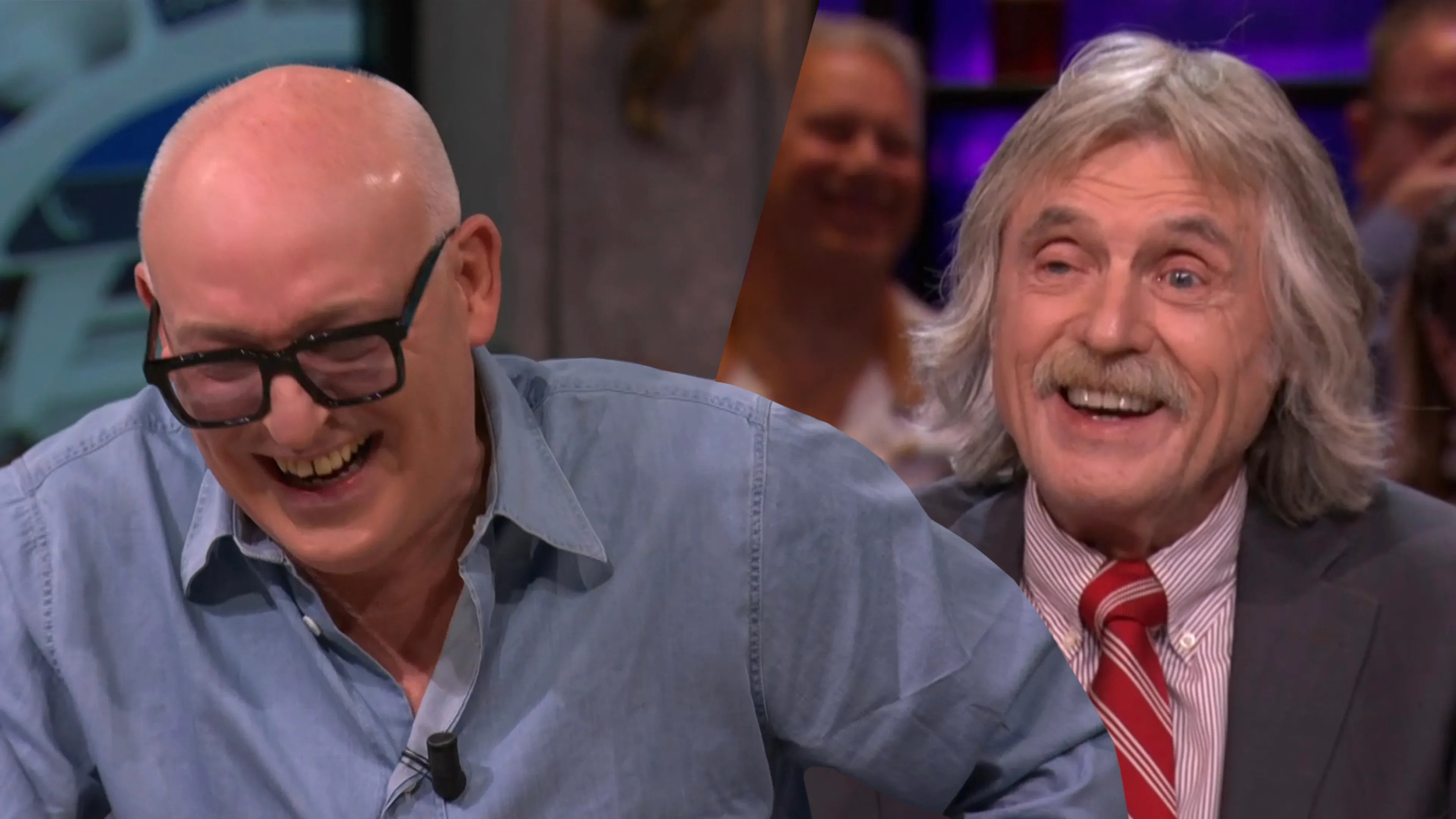 René gaat stuk om grap van Johan over Pieter Cobelens