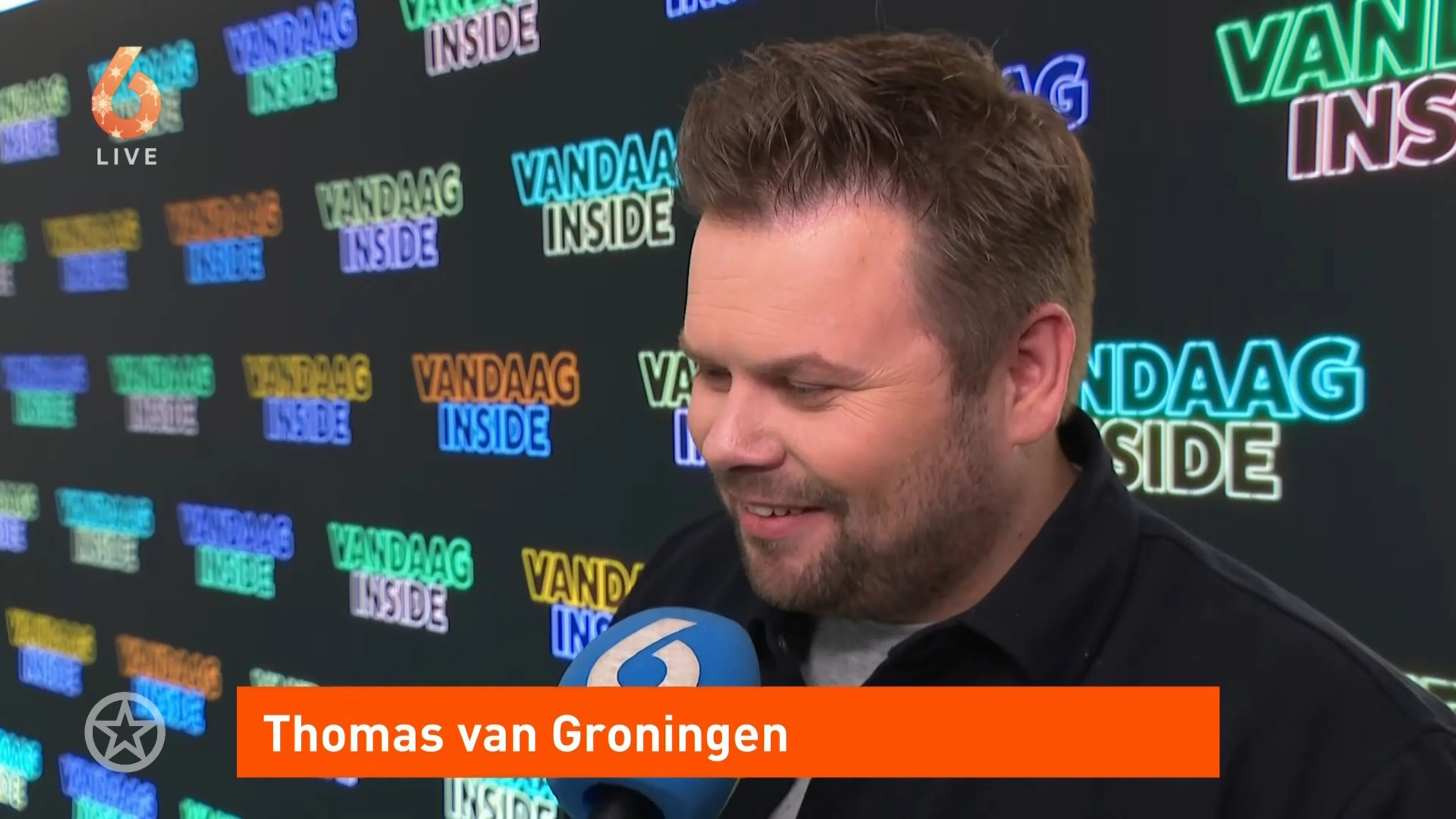 Thomas van Groningen neemt voor 2 dagen regie in handen bij Vandaag Inside