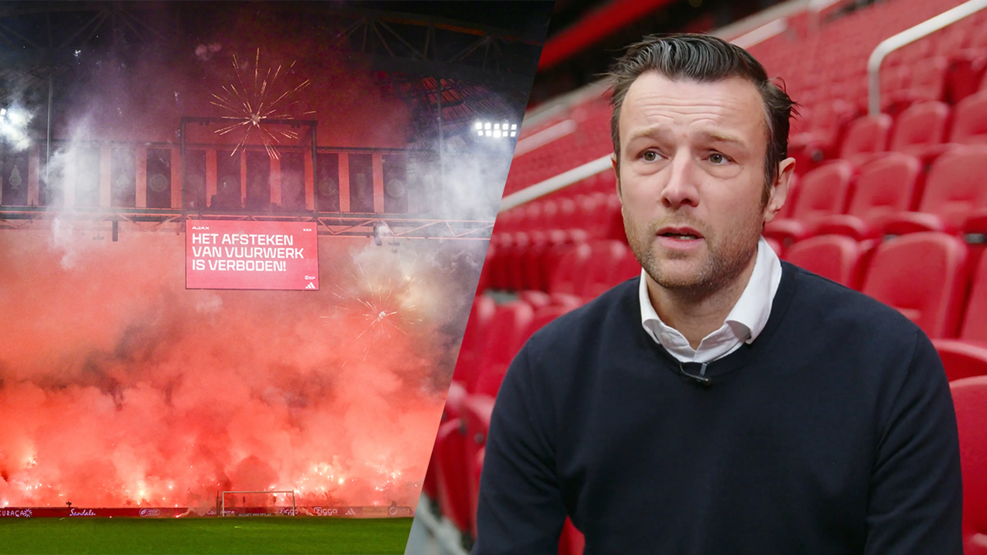 Ajax-directeur Menno Geelen vergoedt goedwillende Ajax-fans: 'Zij zijn in gevaar gebracht'