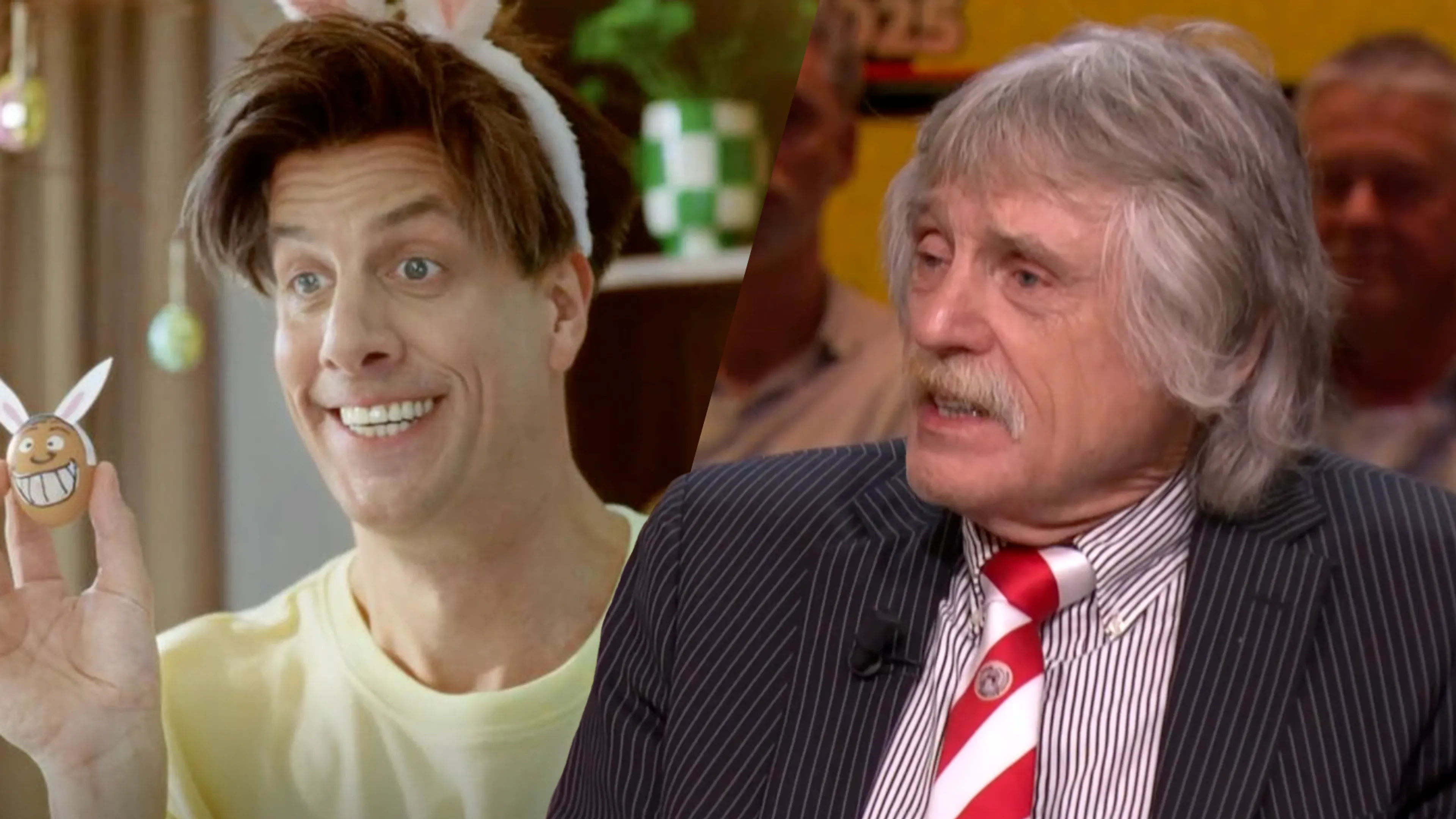 Johan Derksen over Rob Kemps in Jumbo-reclames: 'Een goedkoop clowntje!'