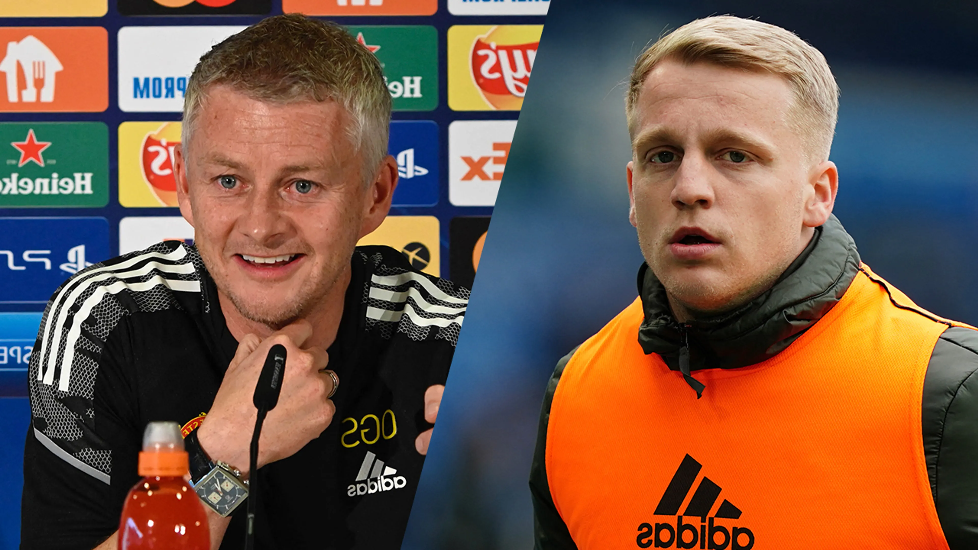 Solskjaer reageert empathisch op kauwgom-gooiende Donny Van de Beek