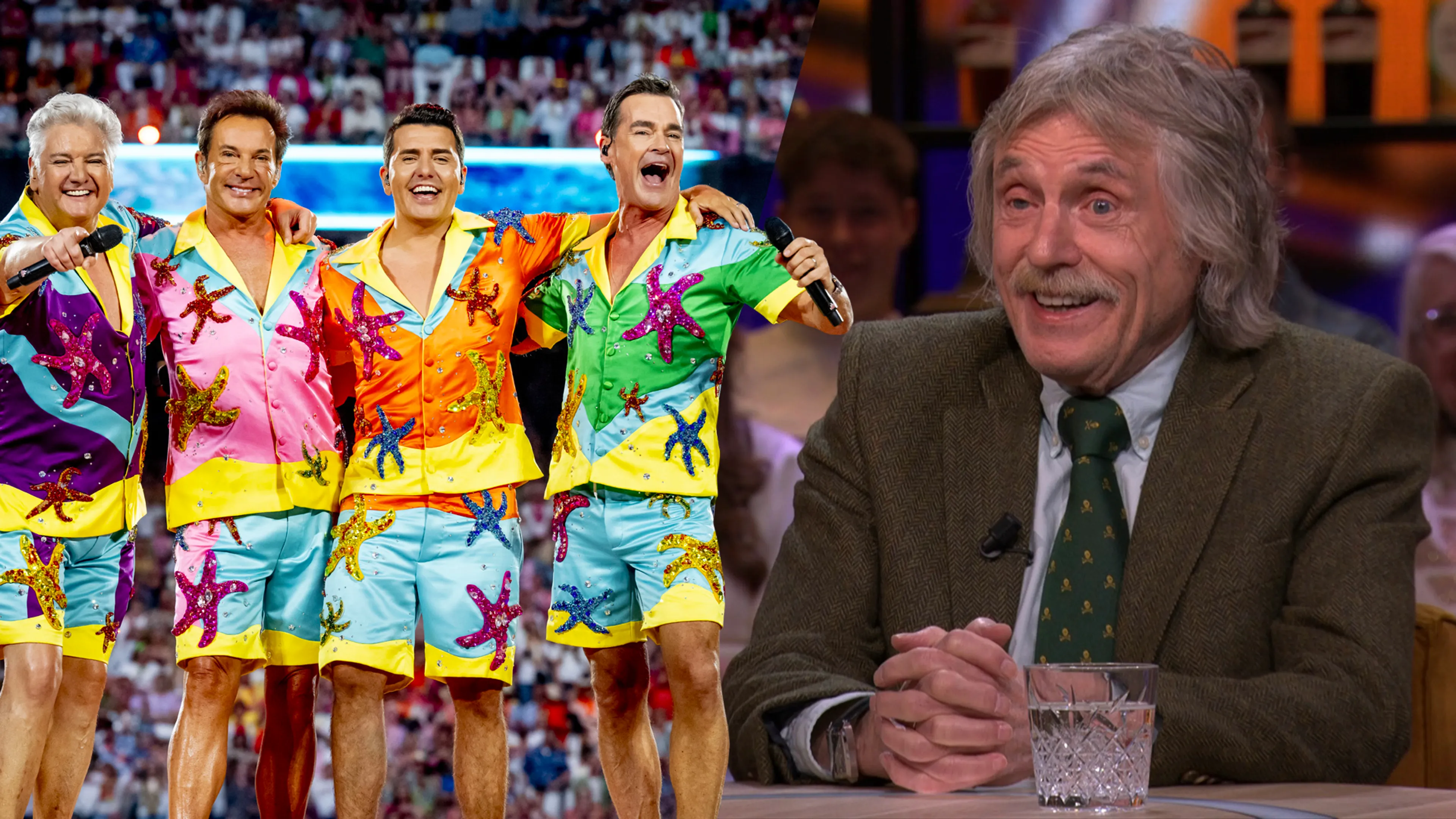 Johan ziet niks in bezoekje aan de Toppers: 'Ik word nog liever in een bordeel gezien!'