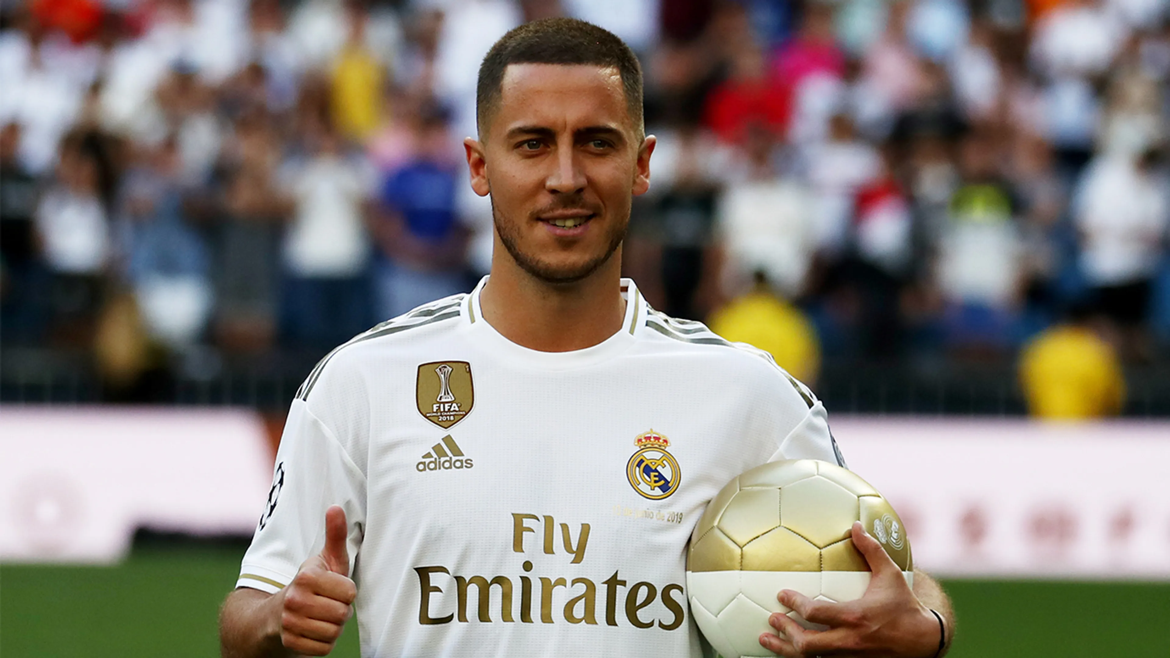 Hazard bevestigt overgewicht: ‘Het is waar, dat kan ik niet ontkennen'