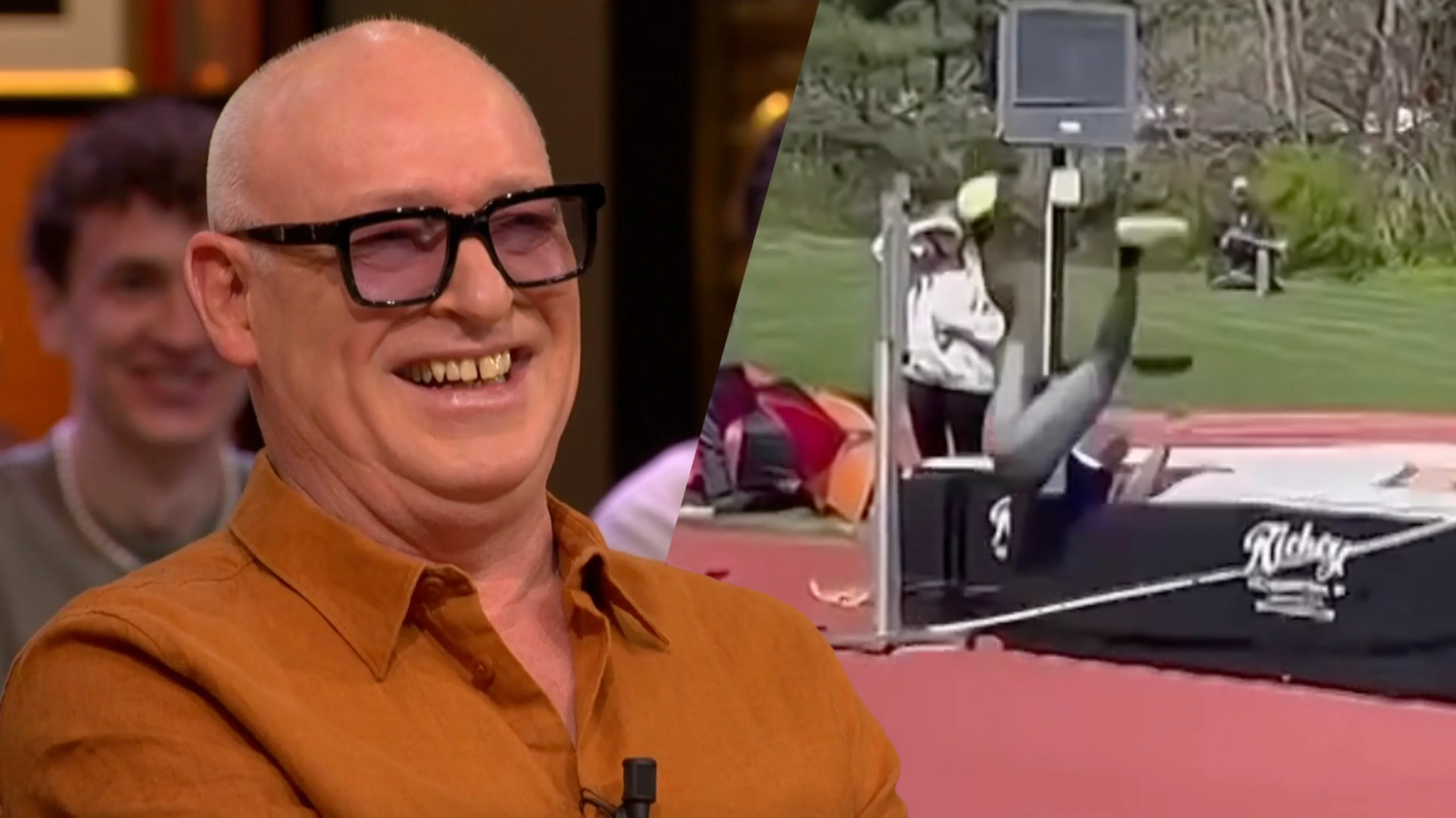 René van der Gijp moet lachen om poging van hoogspringer: 'Wél een ontzettend goede aanloop!'