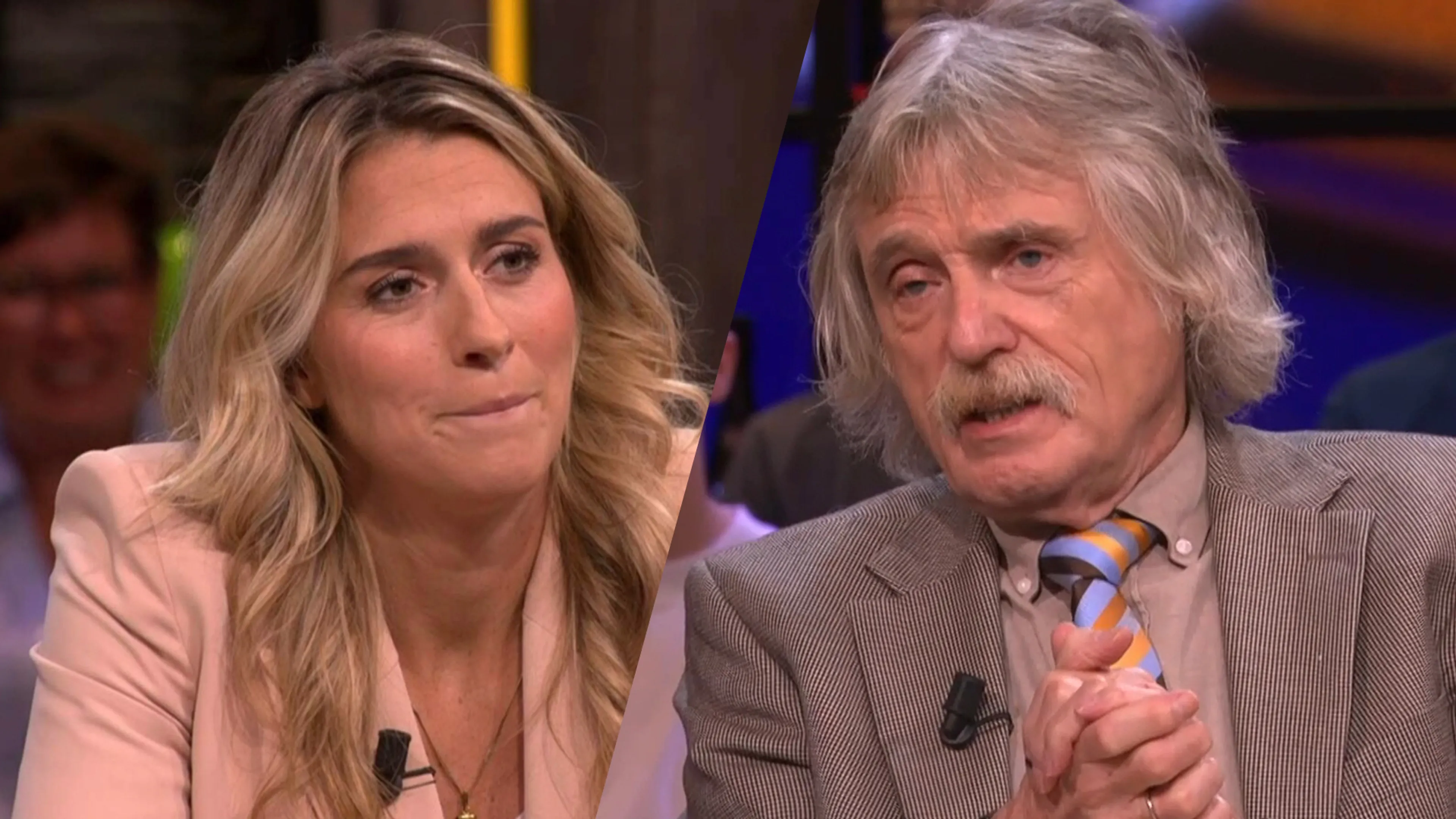 Johan Derksen baalt van vertrek Estavana Polman bij Vandaag Inside: 'Zij is nu eigenlijk slachtoffer'