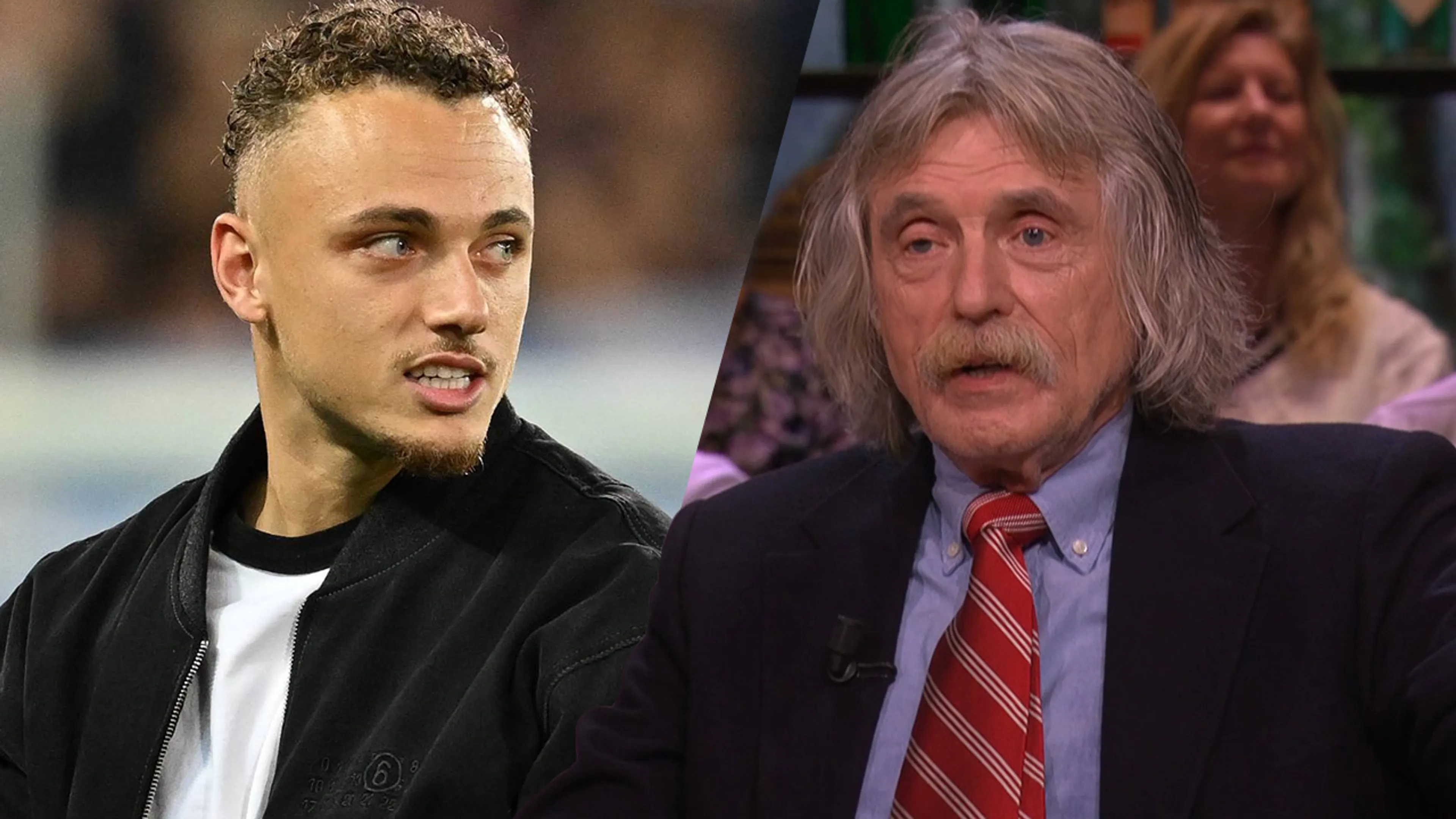 Johan Derksen over Noa Lang: ‘Doet alleen maar gek, misschien kan hij naar het Songfestival’
