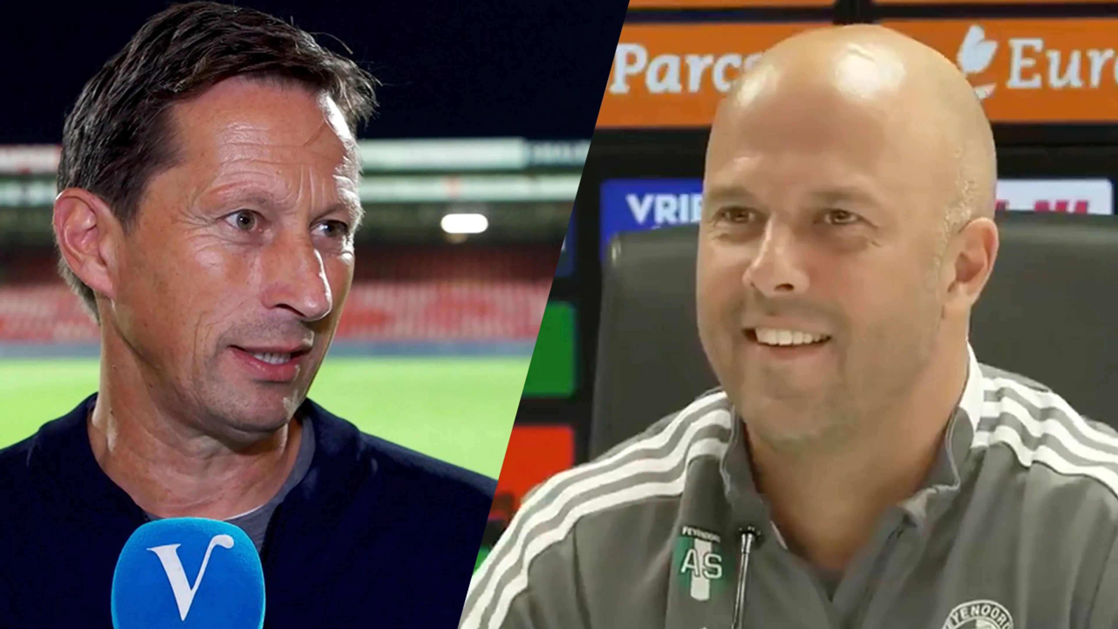 Arne Slot lacht om opvallende uitspraak van Roger Schmidt: 'Dat zegt genoeg'