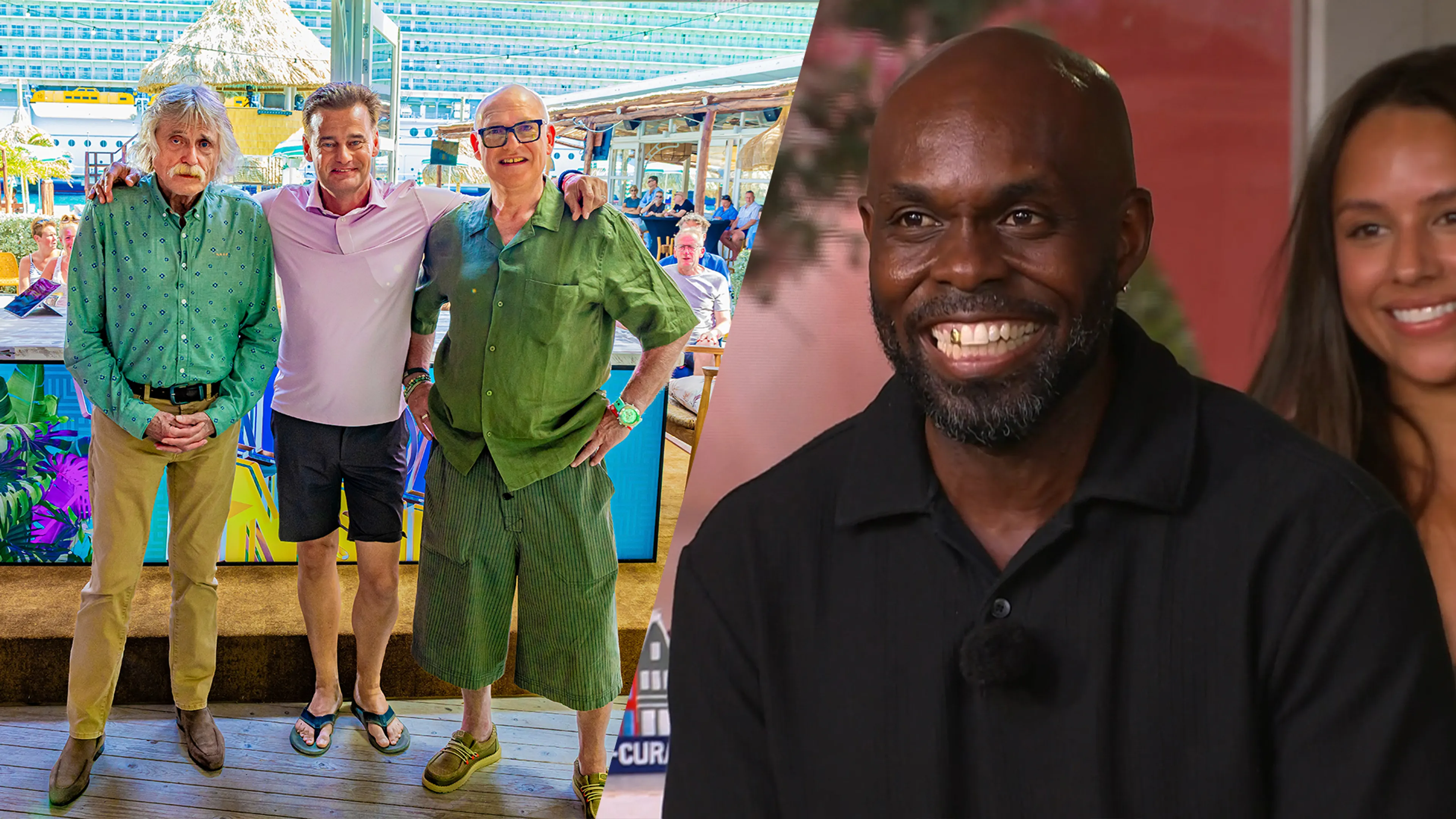 Churandy Martina enthousiast over aanwezigheid Vandaag Inside op Curaçao