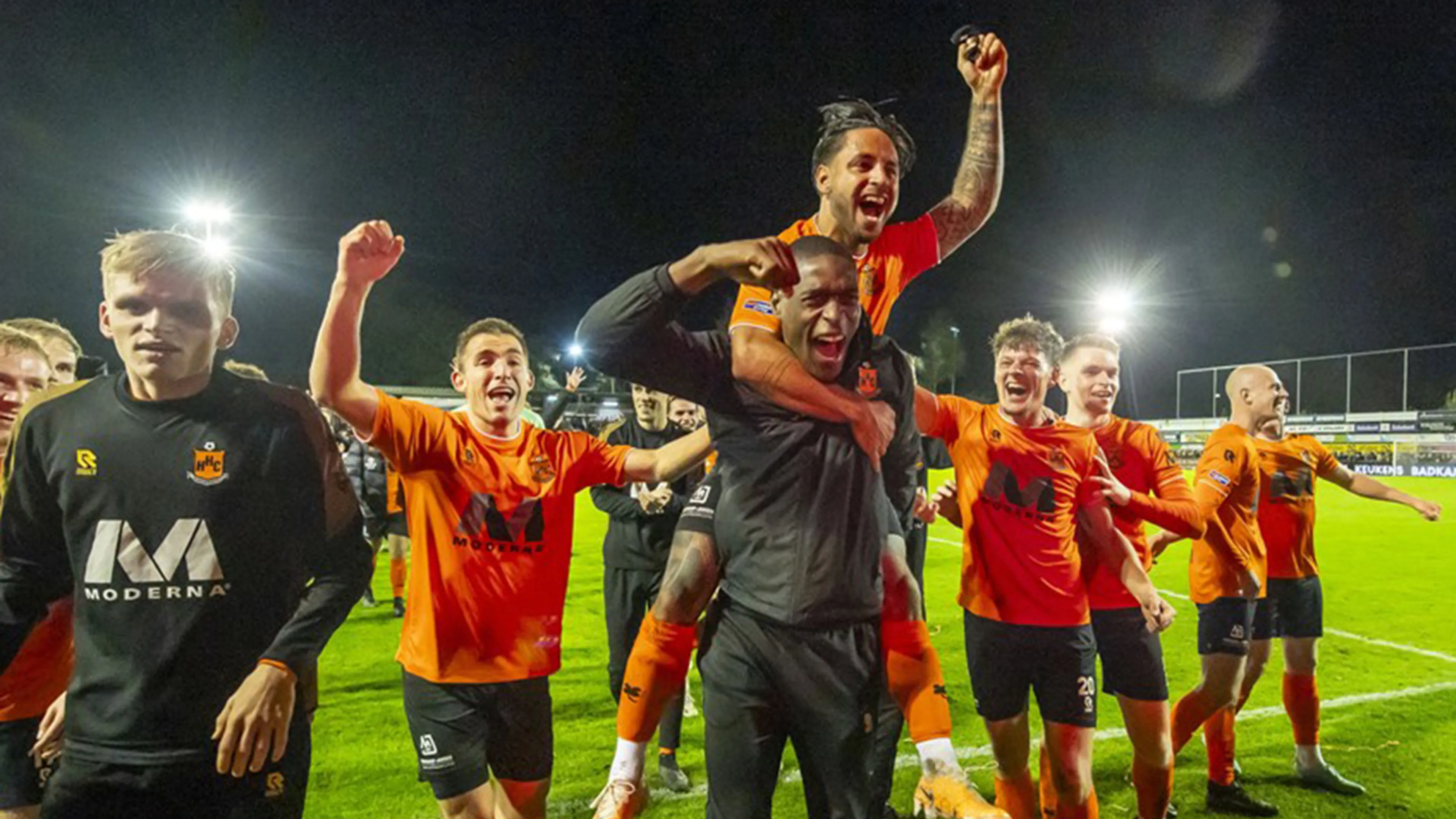 HHC na stunt in de KNVB-beker: 'Voor Ajax zijn we ook niet bang meer, laat maar komen."