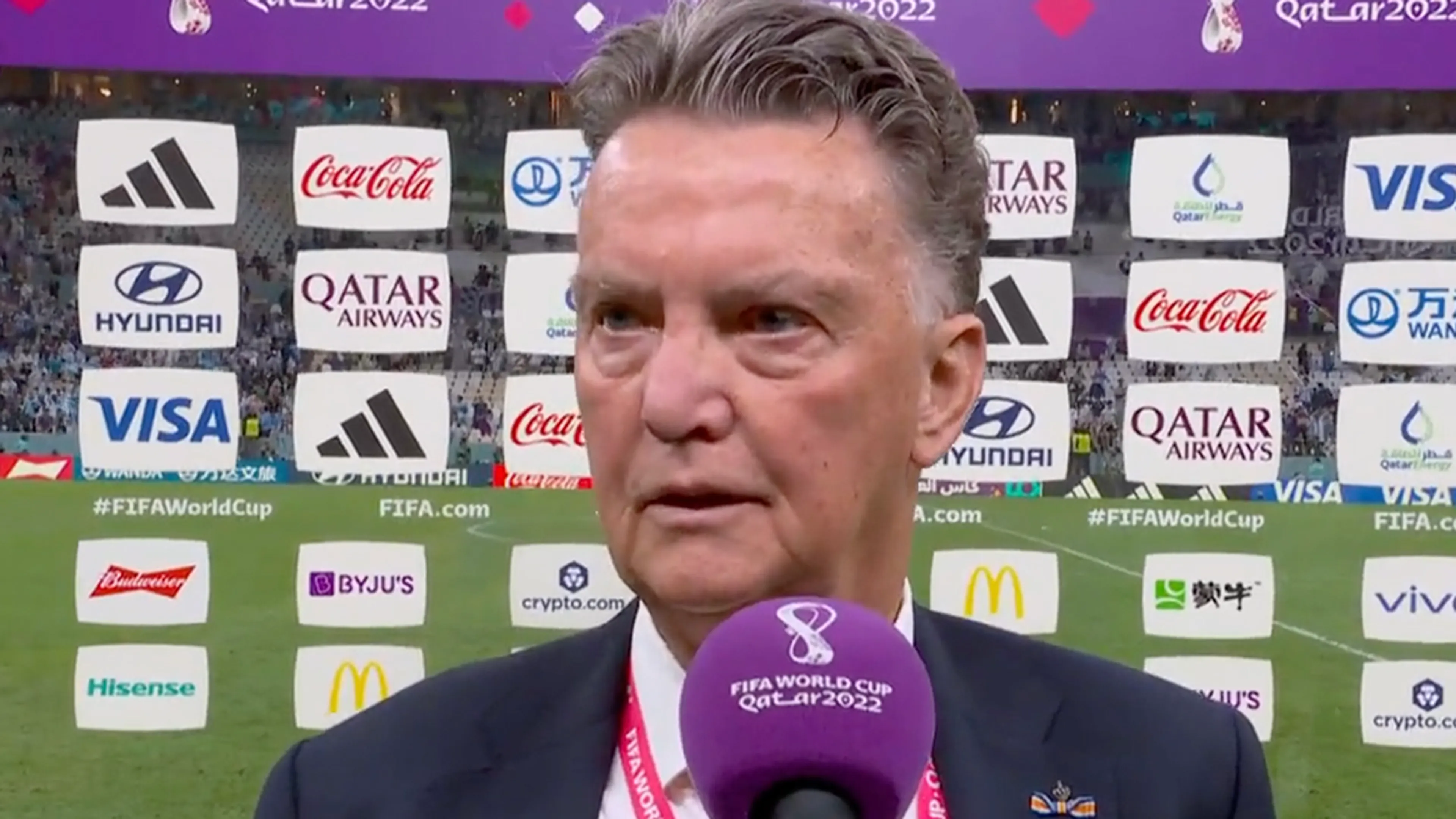 Louis van Gaal: 'We hebben een jaar lang geoefend op strafschoppen'
