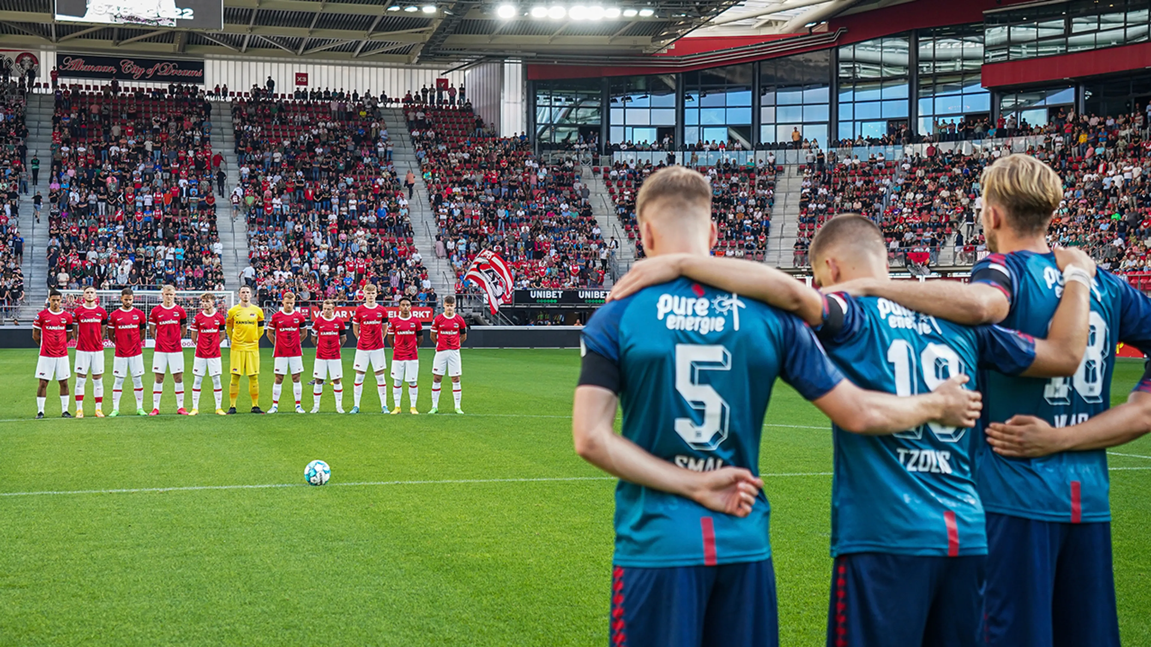 Minuut stilte in Eredivisie vanwege stadionramp Indonesië