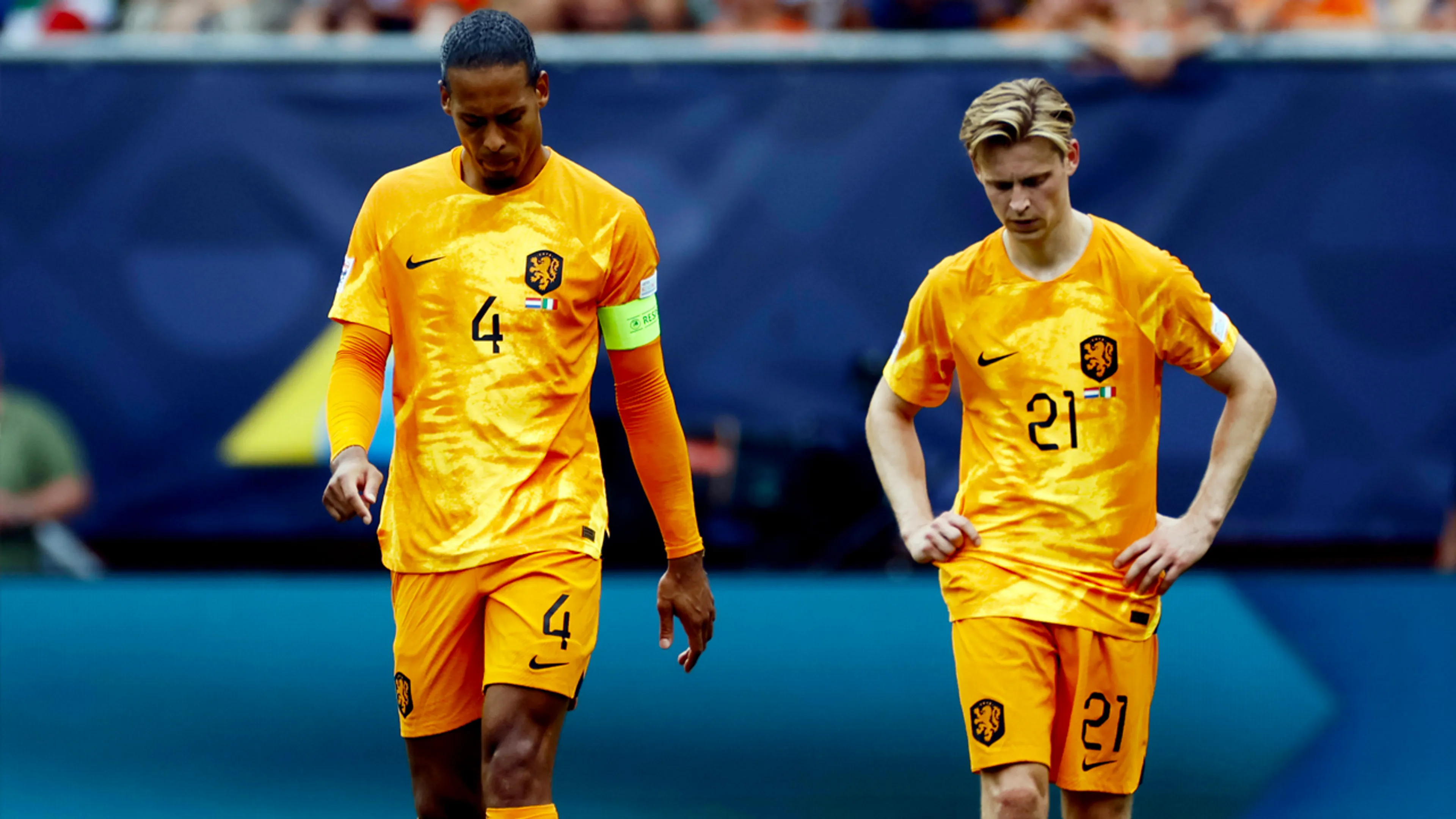 Zwak Nederland verliest ook van Italië en eindigt laatste in Nations League