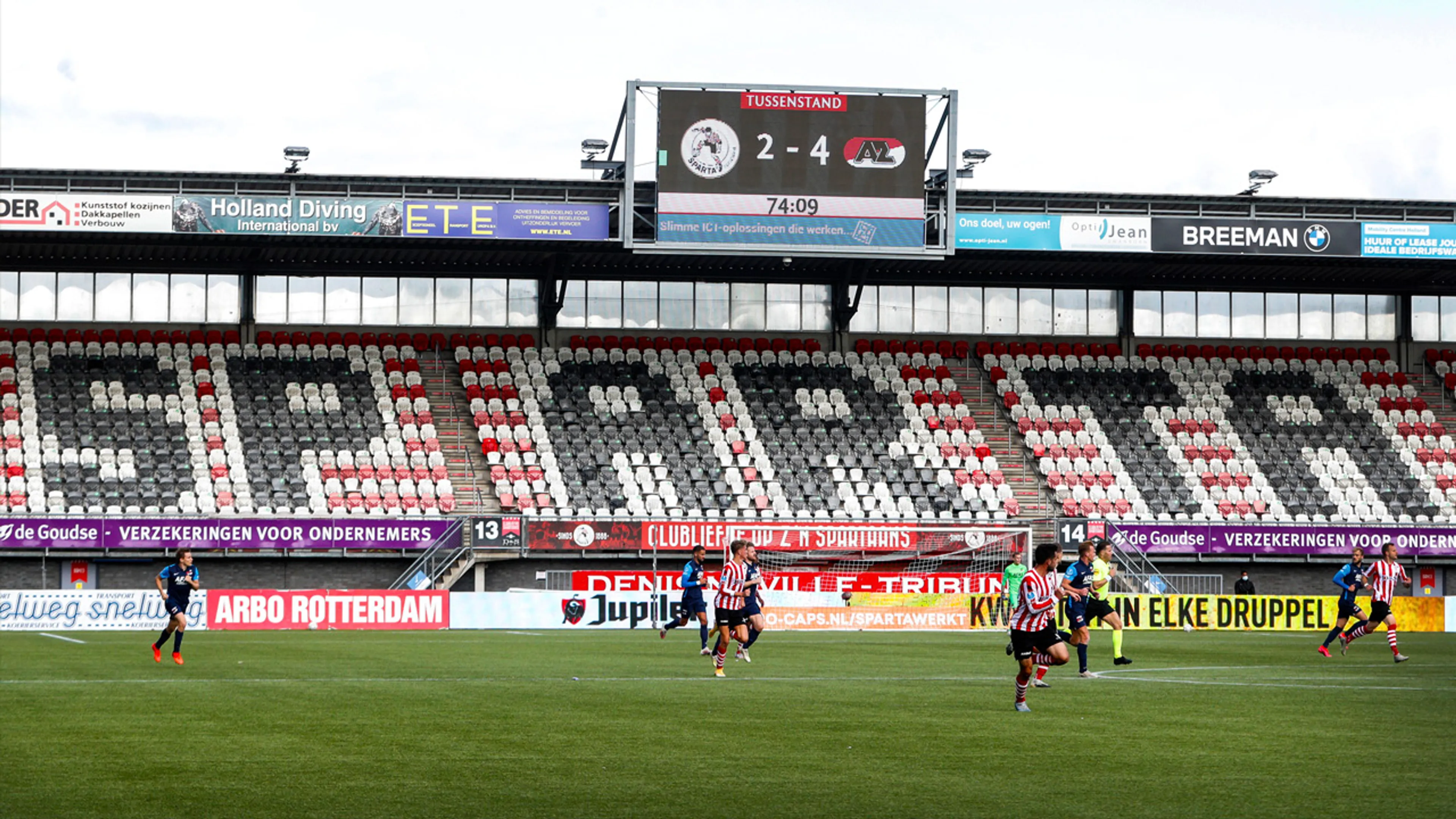 Nieuwe testronde pakt goed uit voor Sparta