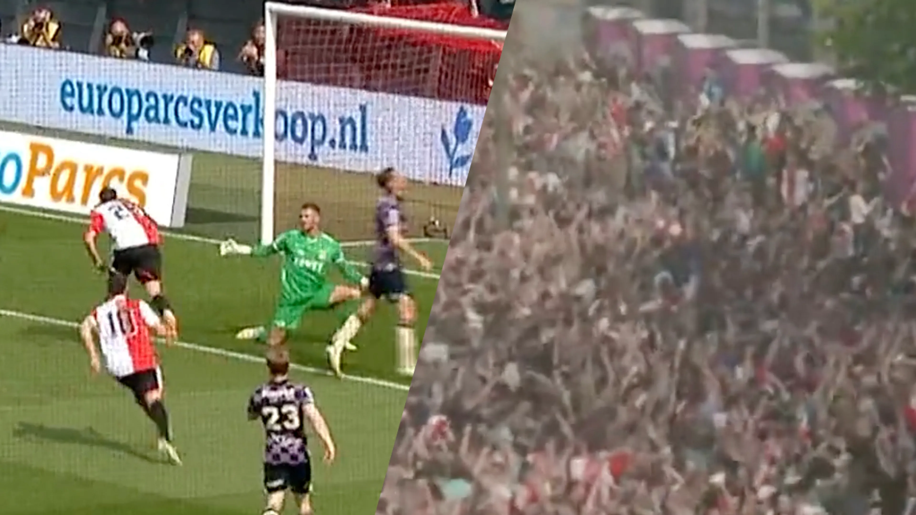 Videogoal: Feyenoord kan titel ruiken na 2-0 voorsprong