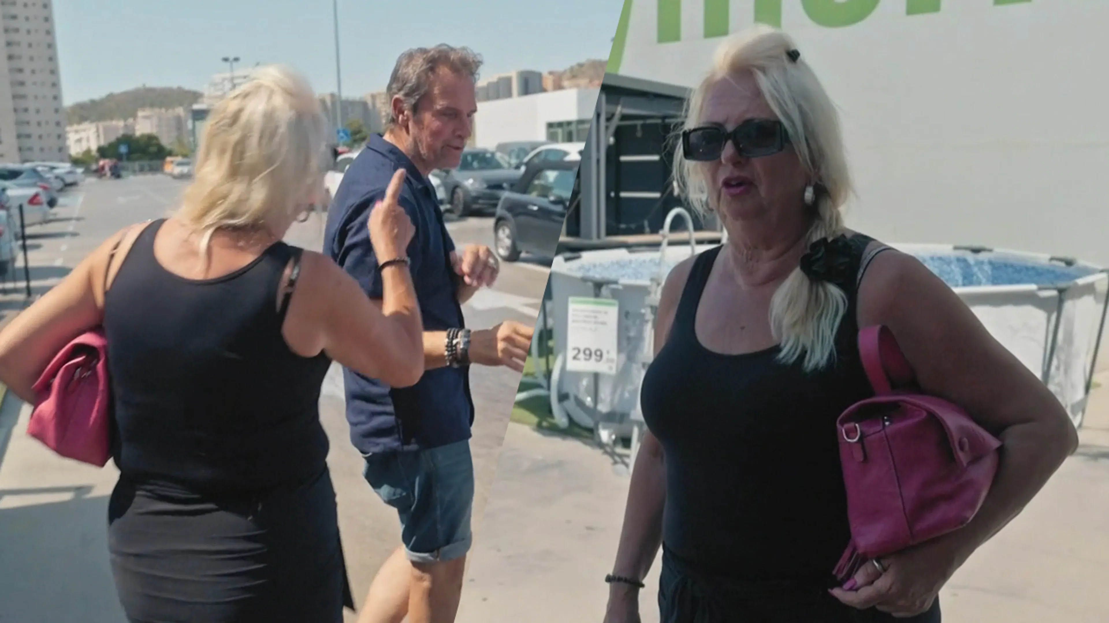 Video: Monique Hansler fel tegen haar man Peter: 'Wat hehe?! Geen hehe om een zakkie aarde!'