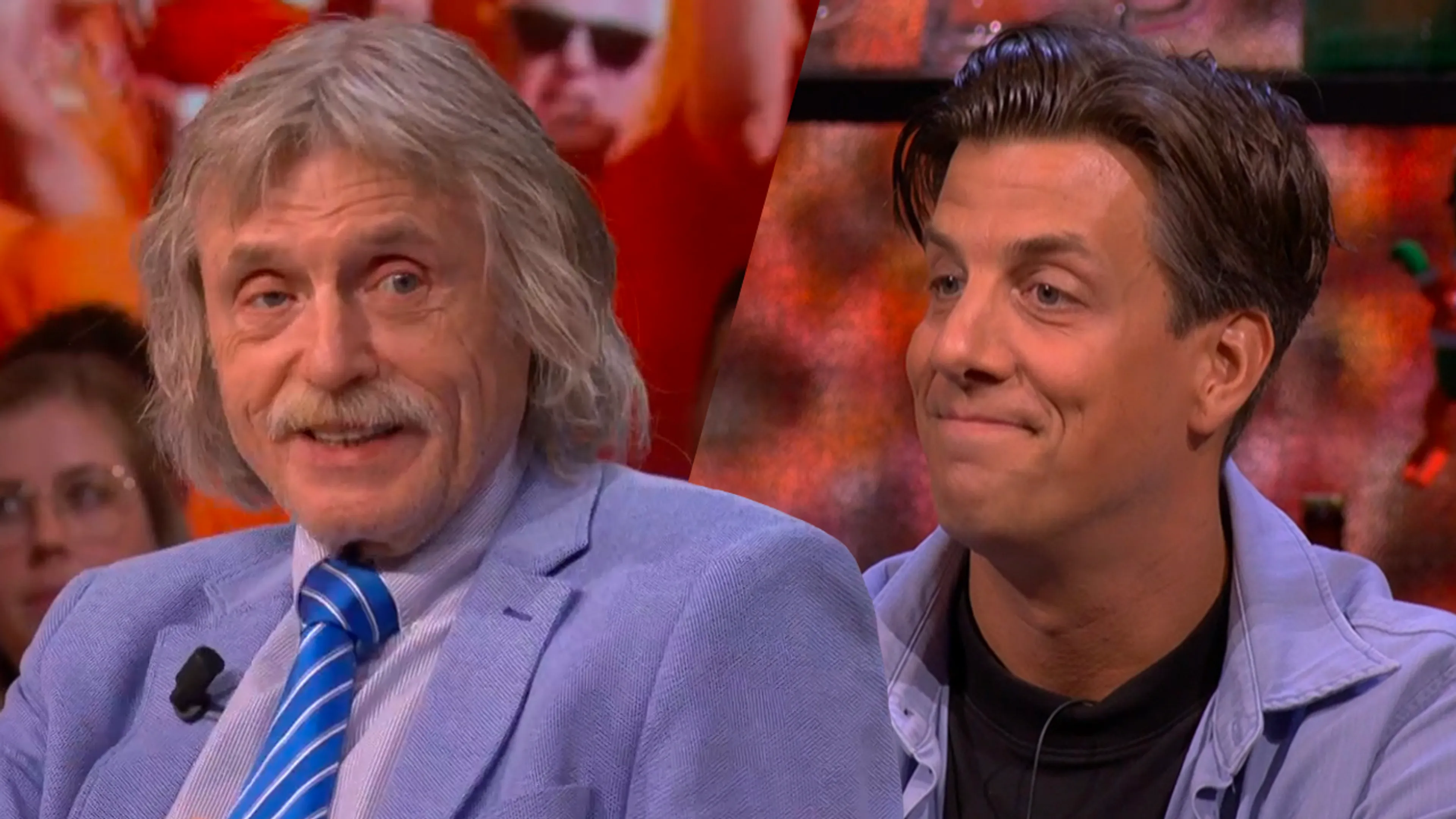 Johan prijst Rob Kemps om EK-succes 'Links Rechts': 'Je hebt wel iets gerealiseerd en losgemaakt'