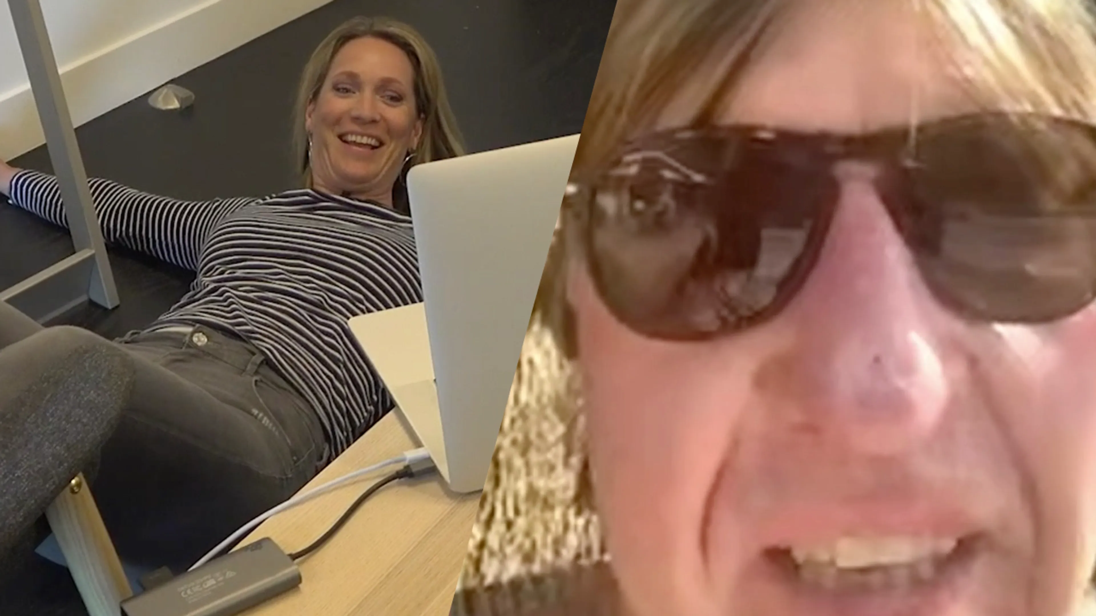 Hélène facetimet met jarige Aad: 'Ik zie alleen je borsten!'
