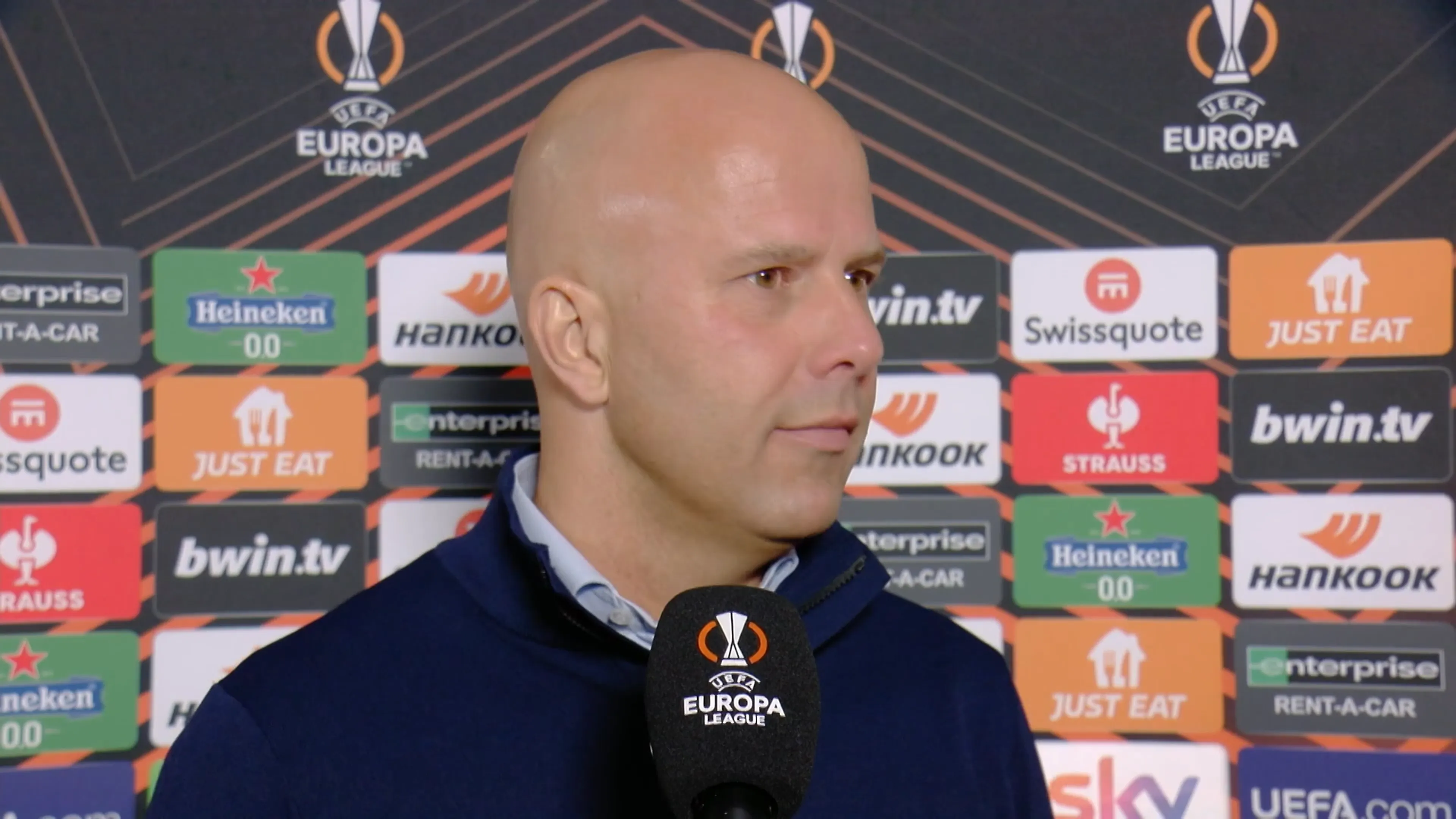 Slot vertelt wat Mourinho naar hem riep: 'Wellicht heeft hij daar gelijk in'