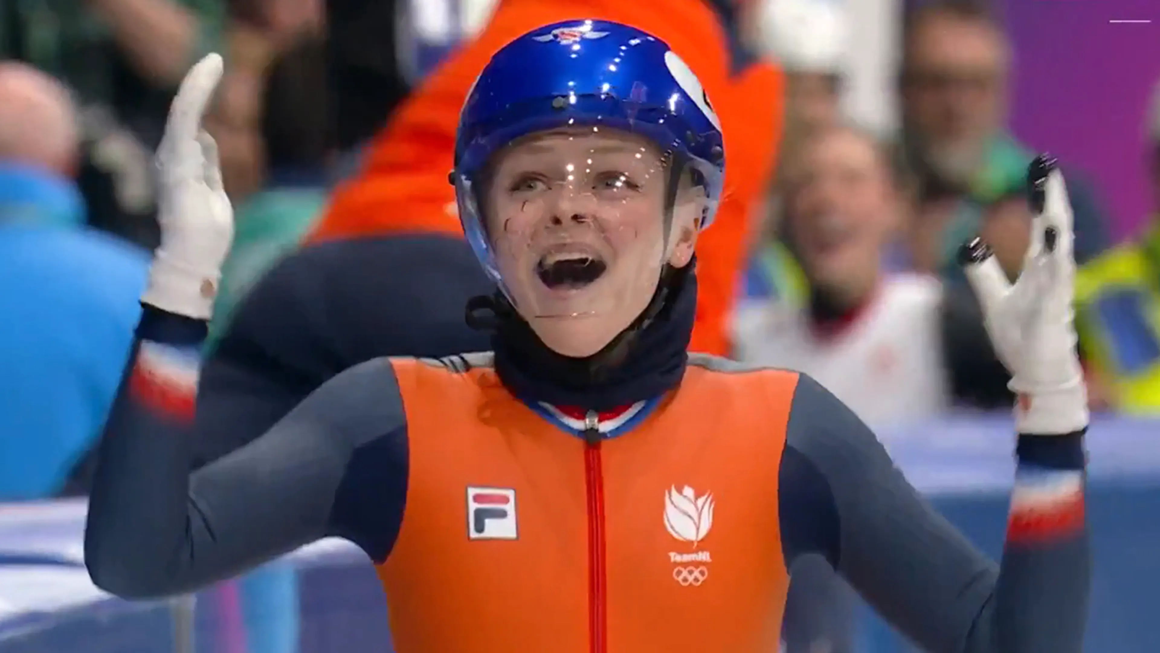 Video: Xandra Velzeboer verovert olympisch goud op 500 meter shorttrack!