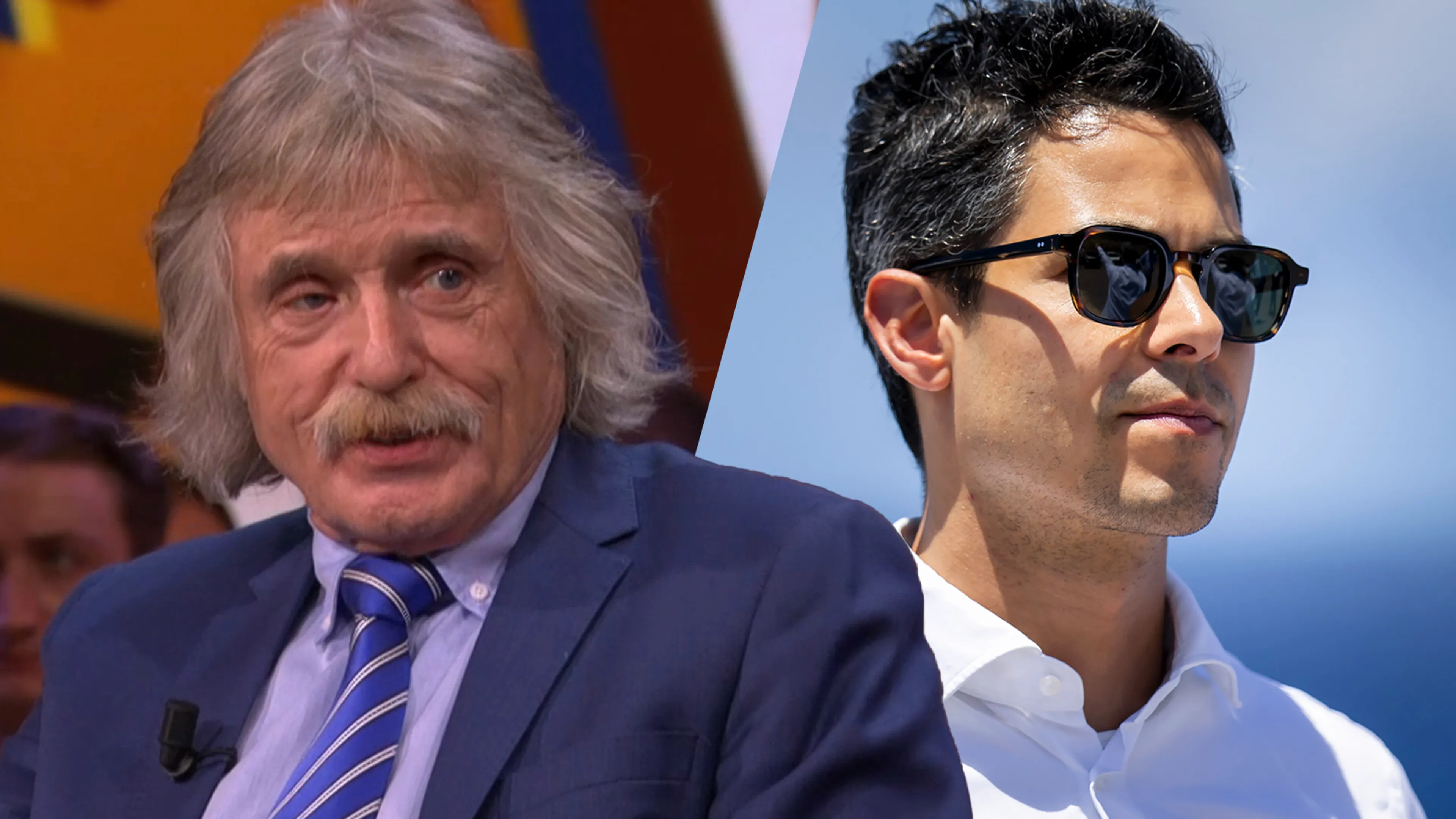 Johan Derksen: ‘Belachelijk dat Jetten weer weg is als Nederland stijf van de stress staat’