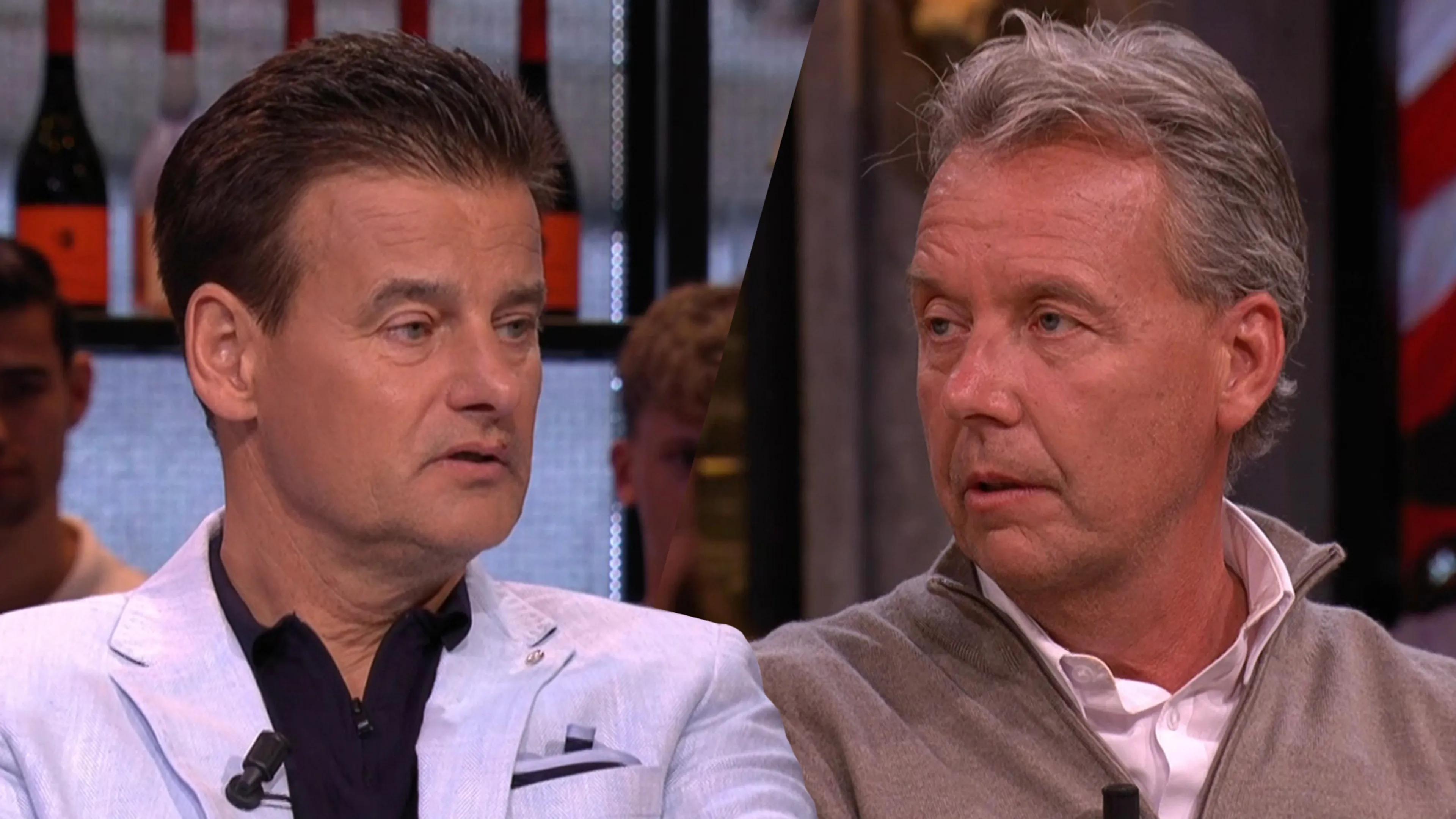 Wilfred vraagt zich hardop af of Valentijn nog wel uitgenodigd moet worden bij Vandaag Inside