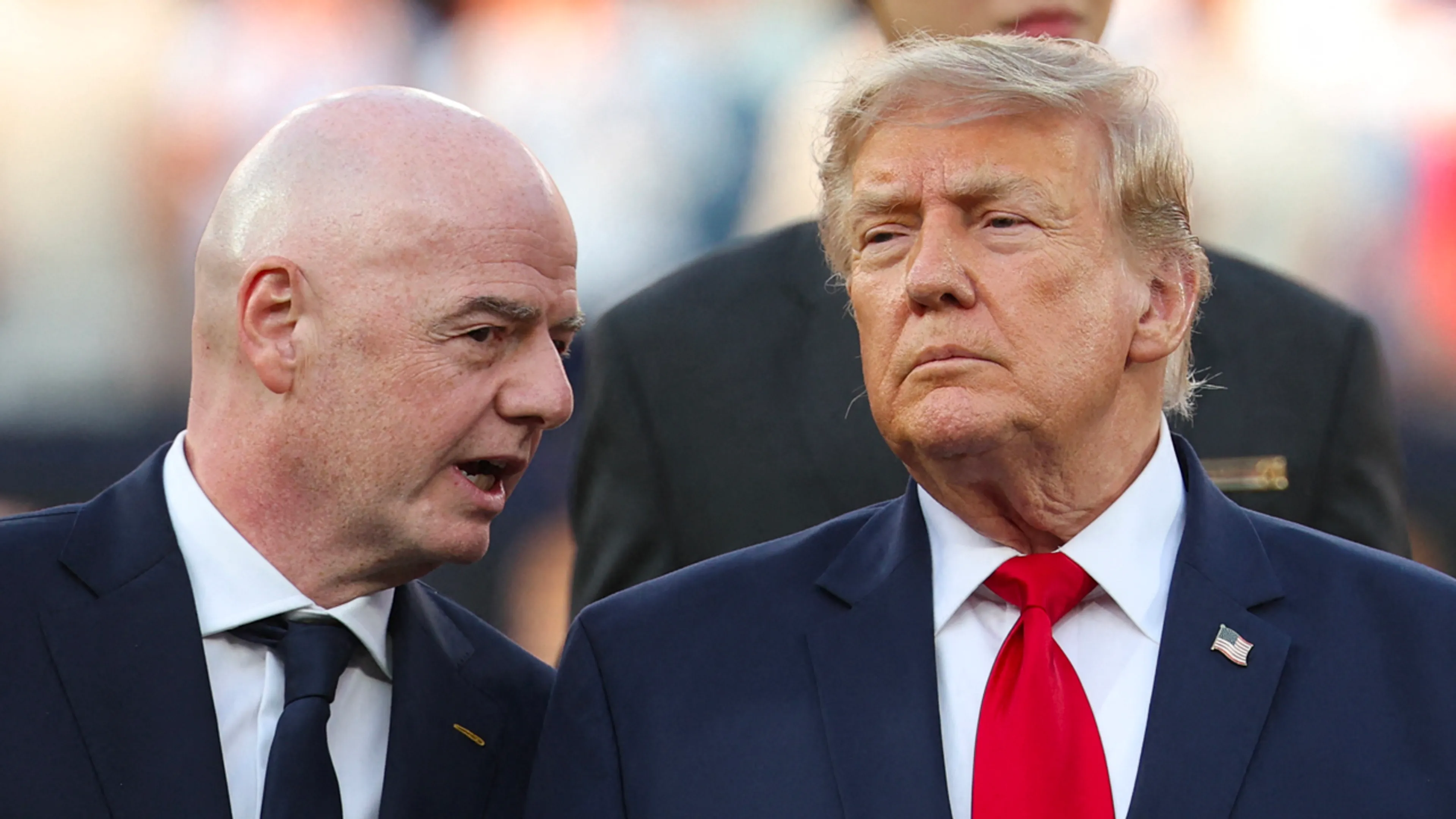 FIFA ontkent belletjes Gianni Infantino naar Donald Trump voor steun 