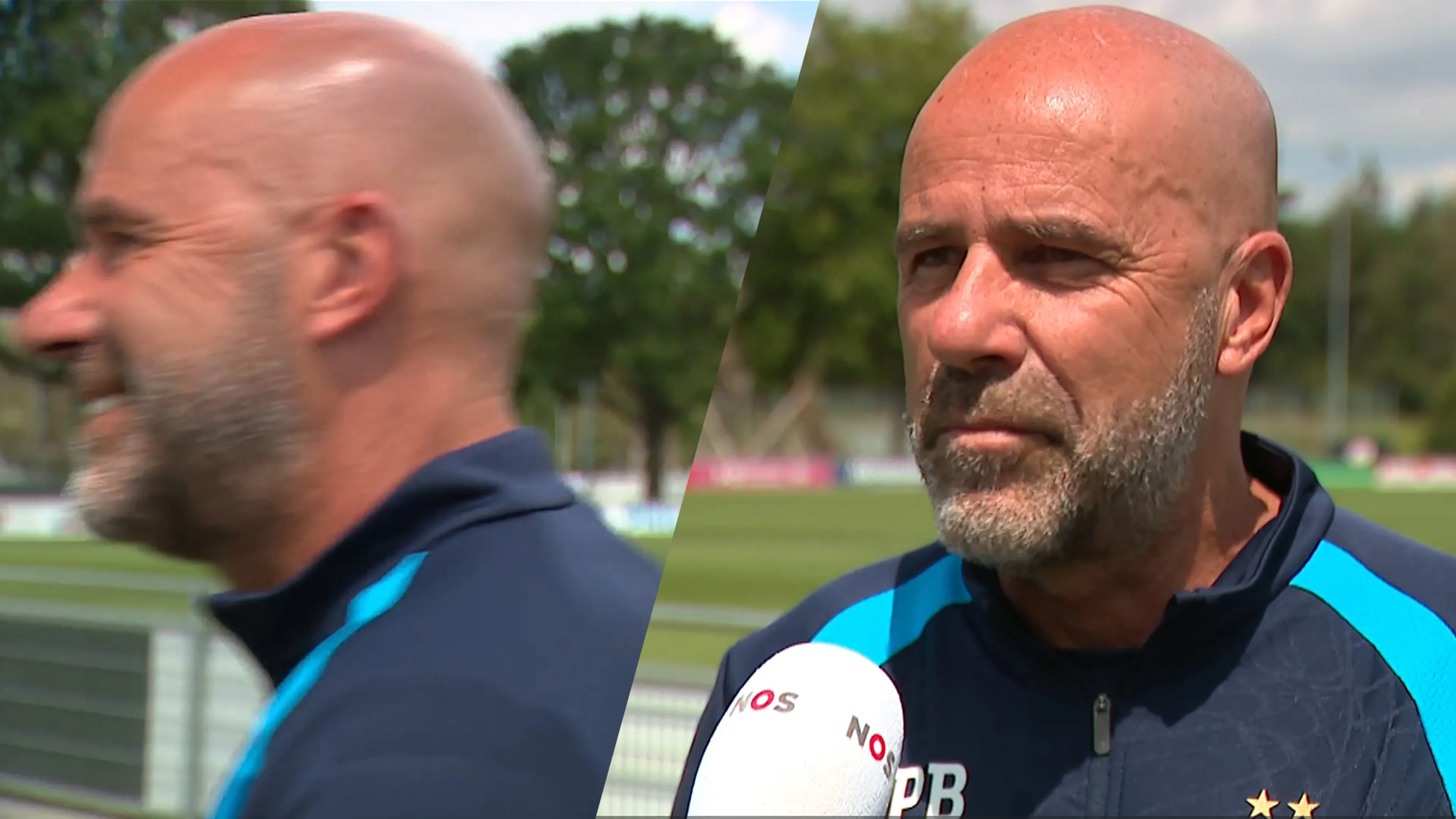 Peter Bosz loopt weg uit interview na zoveelste vraag over Oranje: 'Heb ik geen zin in'