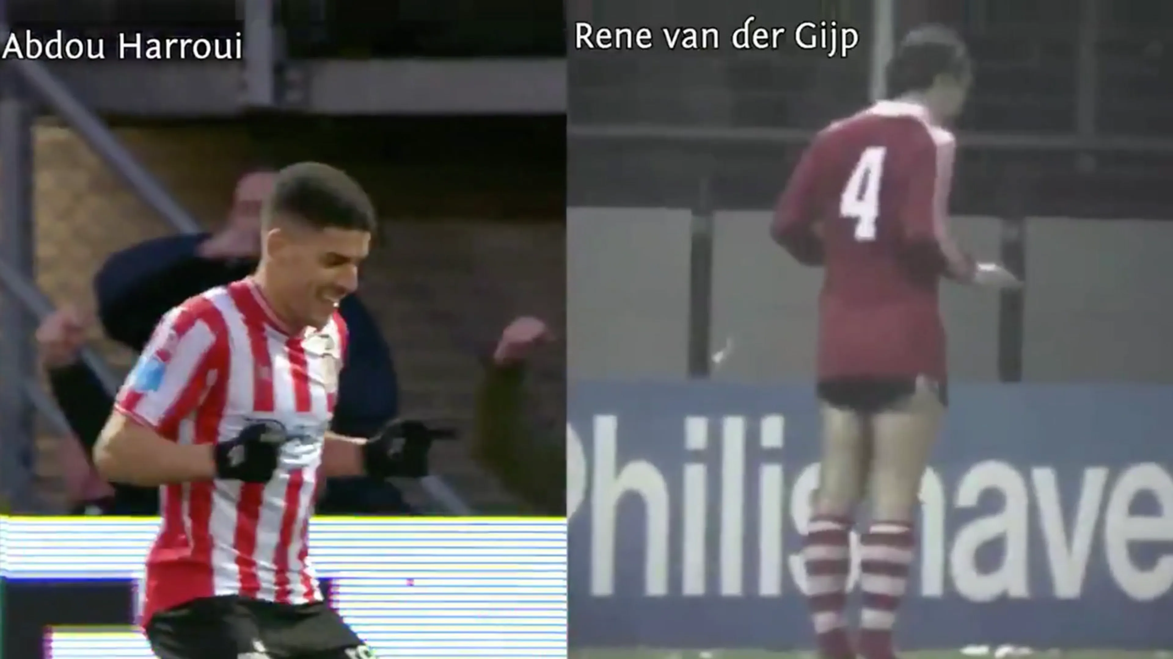 Sparta-middenvelder imiteert René van der Gijp na doelpunt