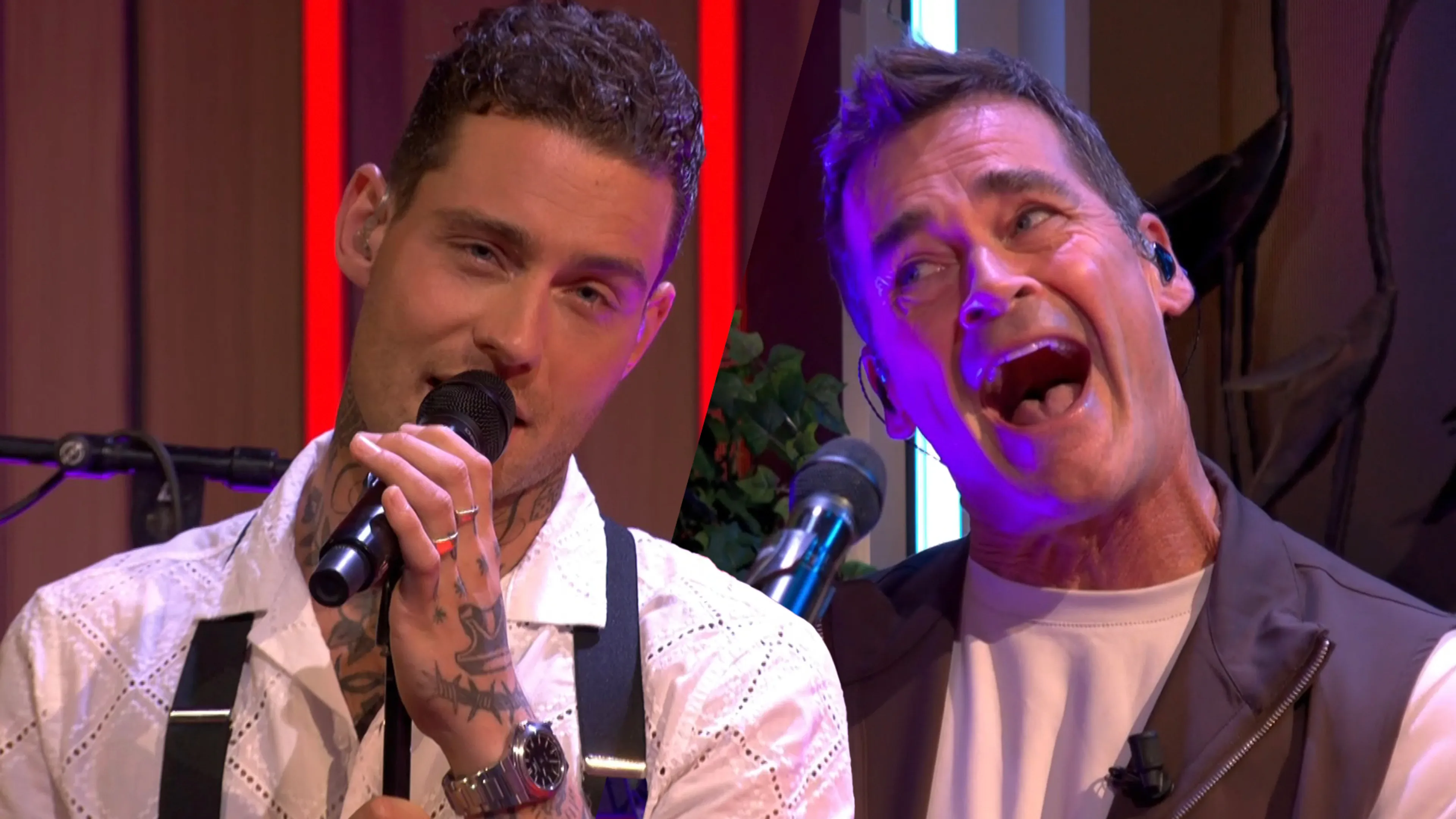 Douwe Bob en Jeroen van der Boom openen De Oranjezondag met 'Zij Gelooft In Mij'
